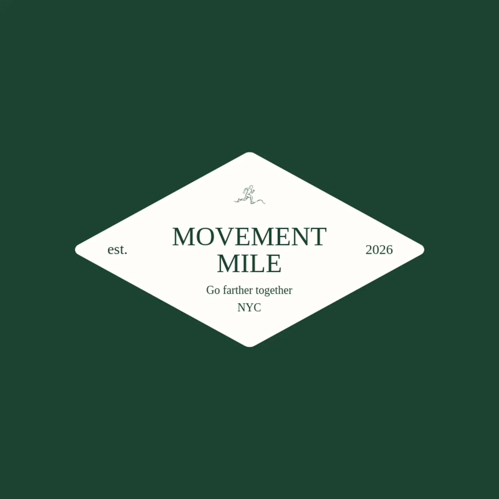 Movement Mile logo for exercise