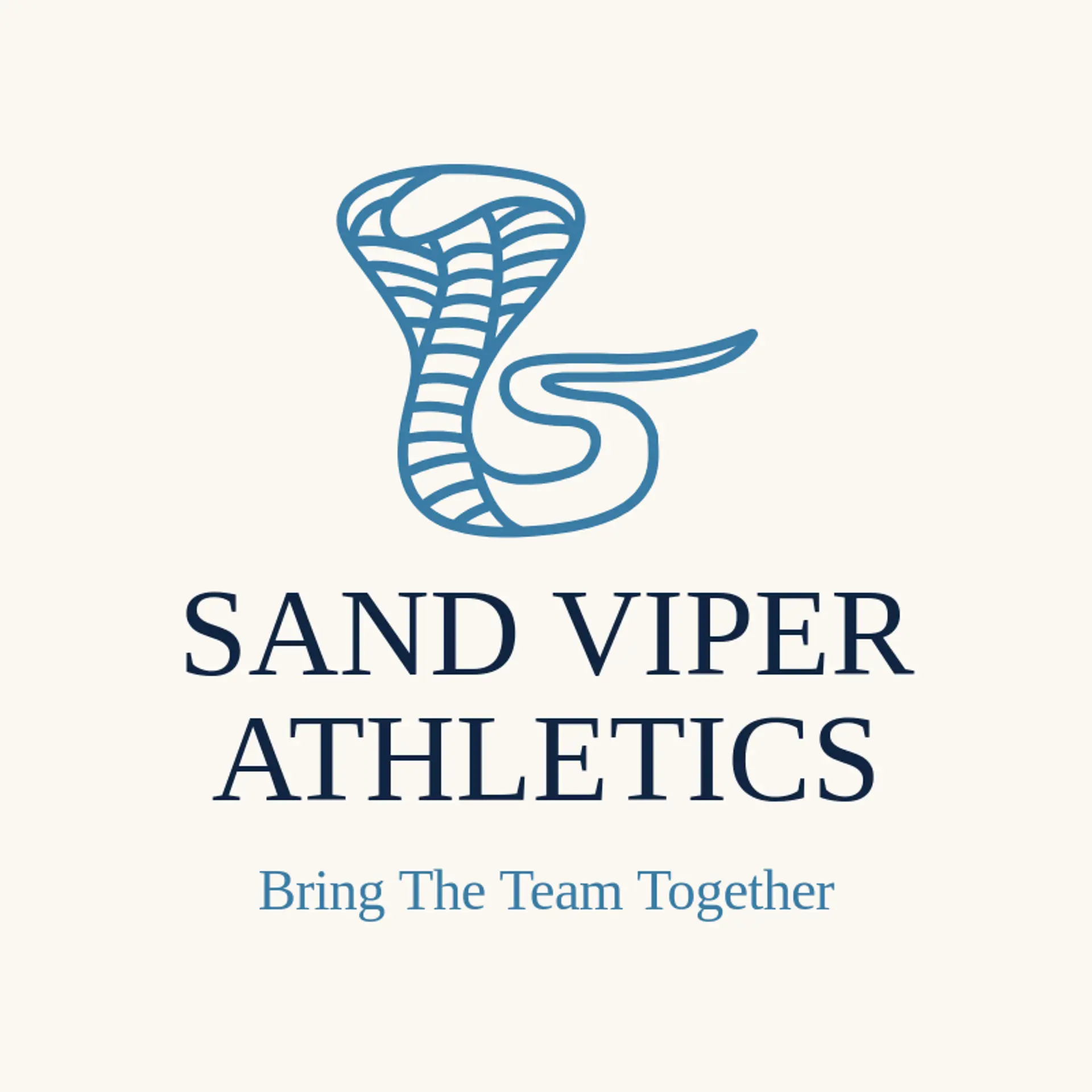 Sand Viper Athletics logo for cobra