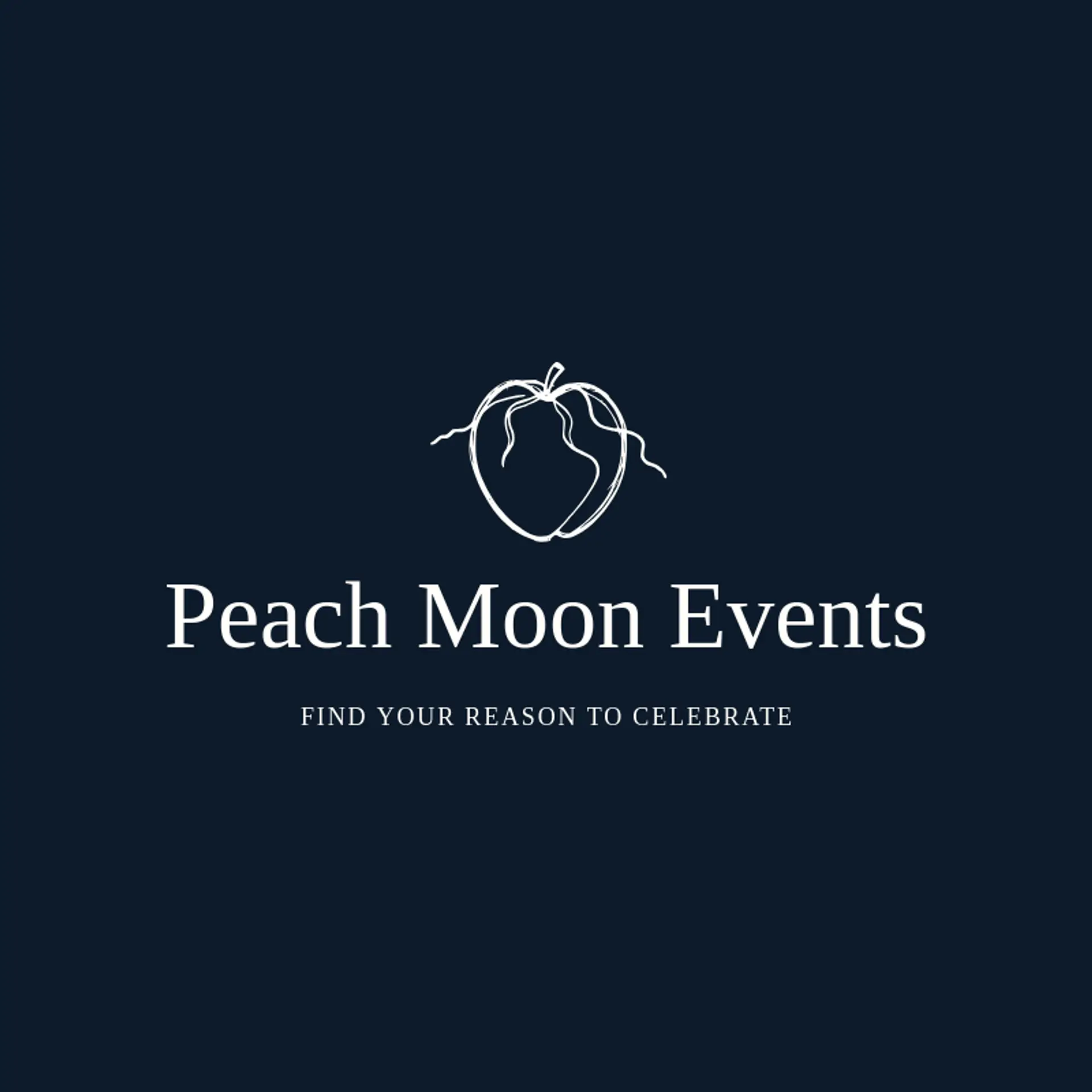 Peach Moon Events logo for fiesta