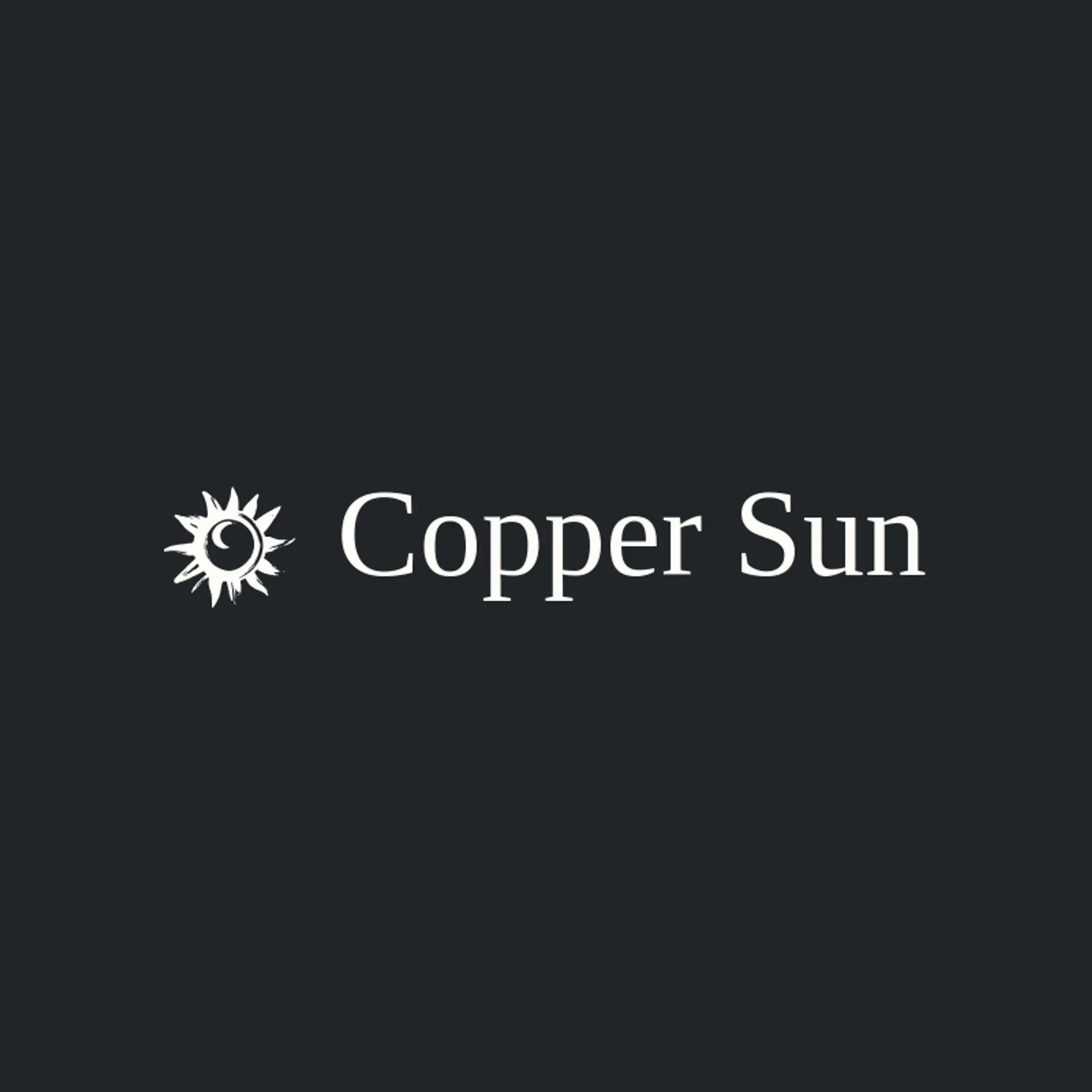 Copper Sun logo for hippie
