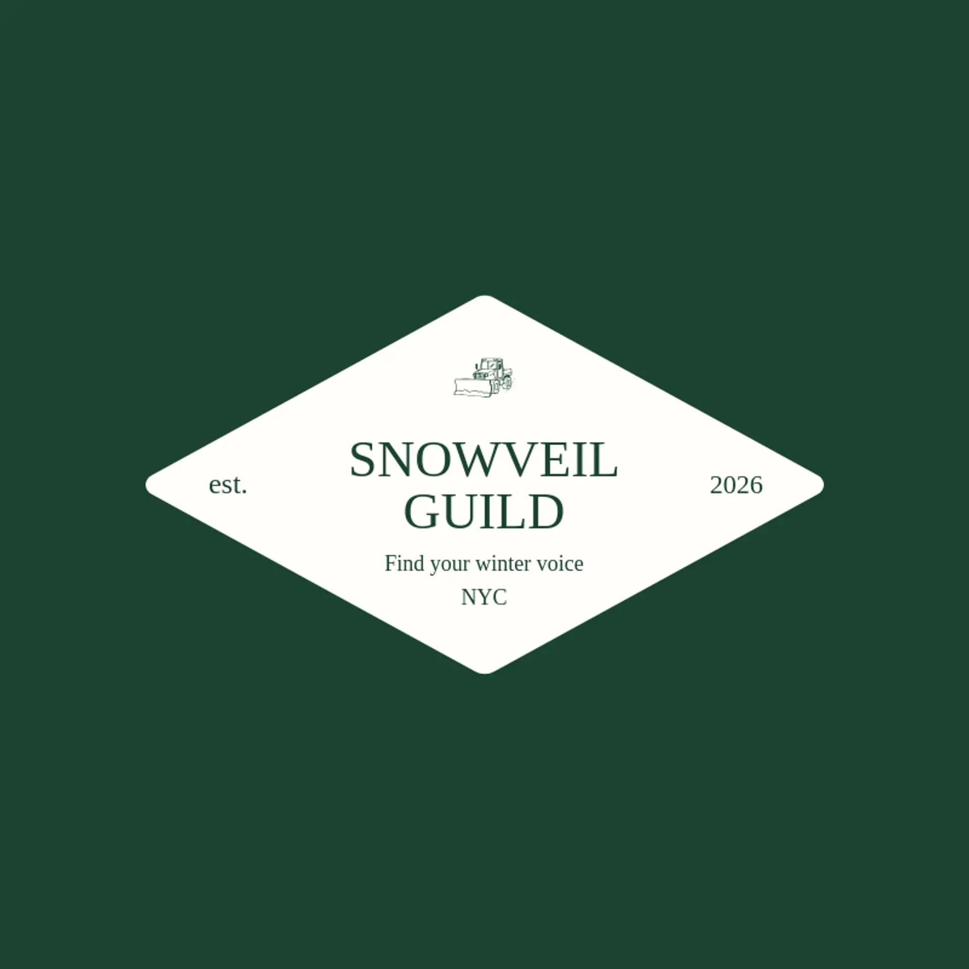 Snowveil Guild logo for blizzard