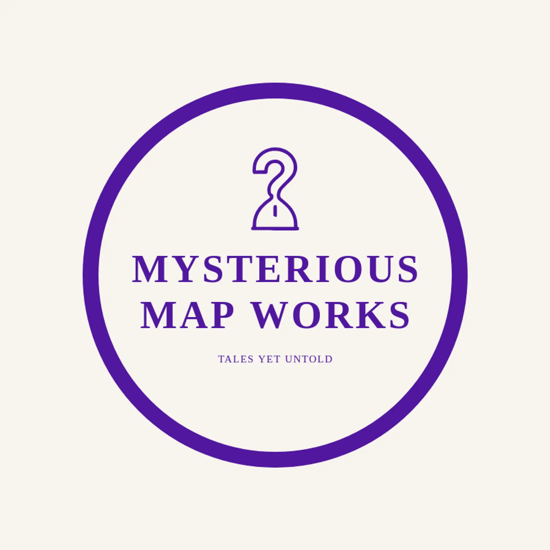 Mysterious Map Works logo for mystery