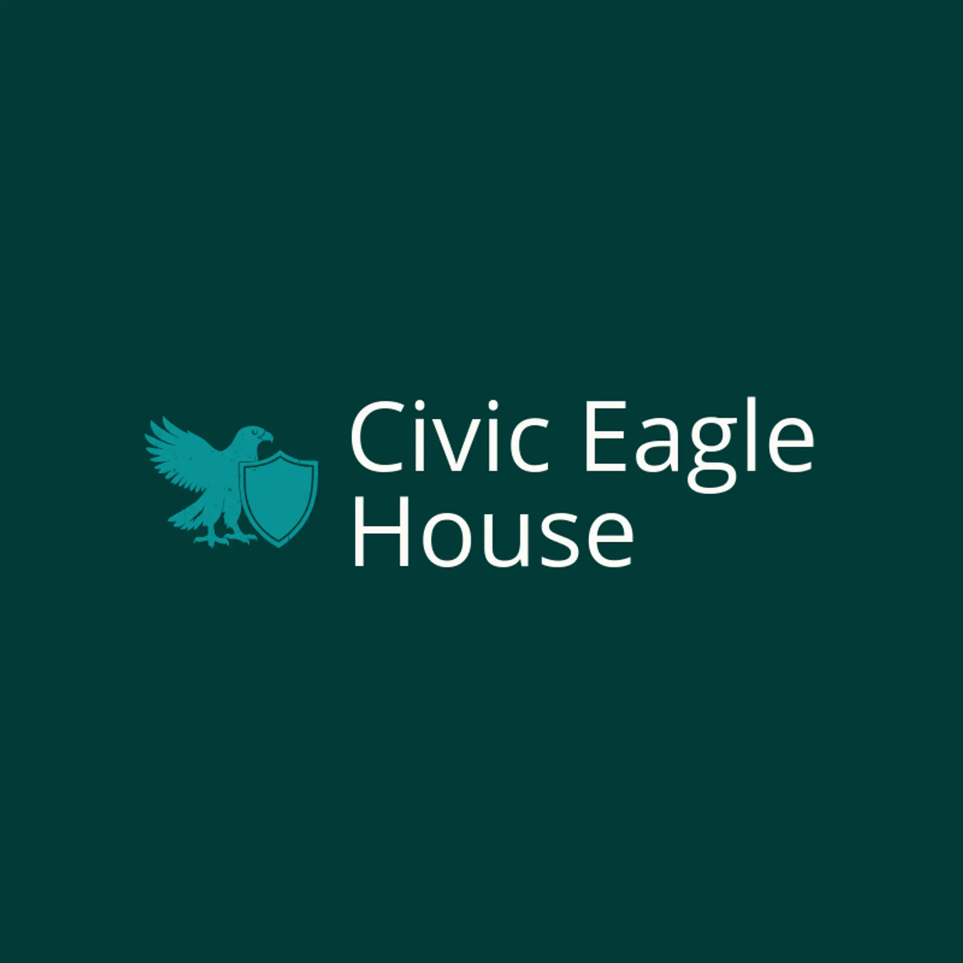 Civic Eagle House logo for seal