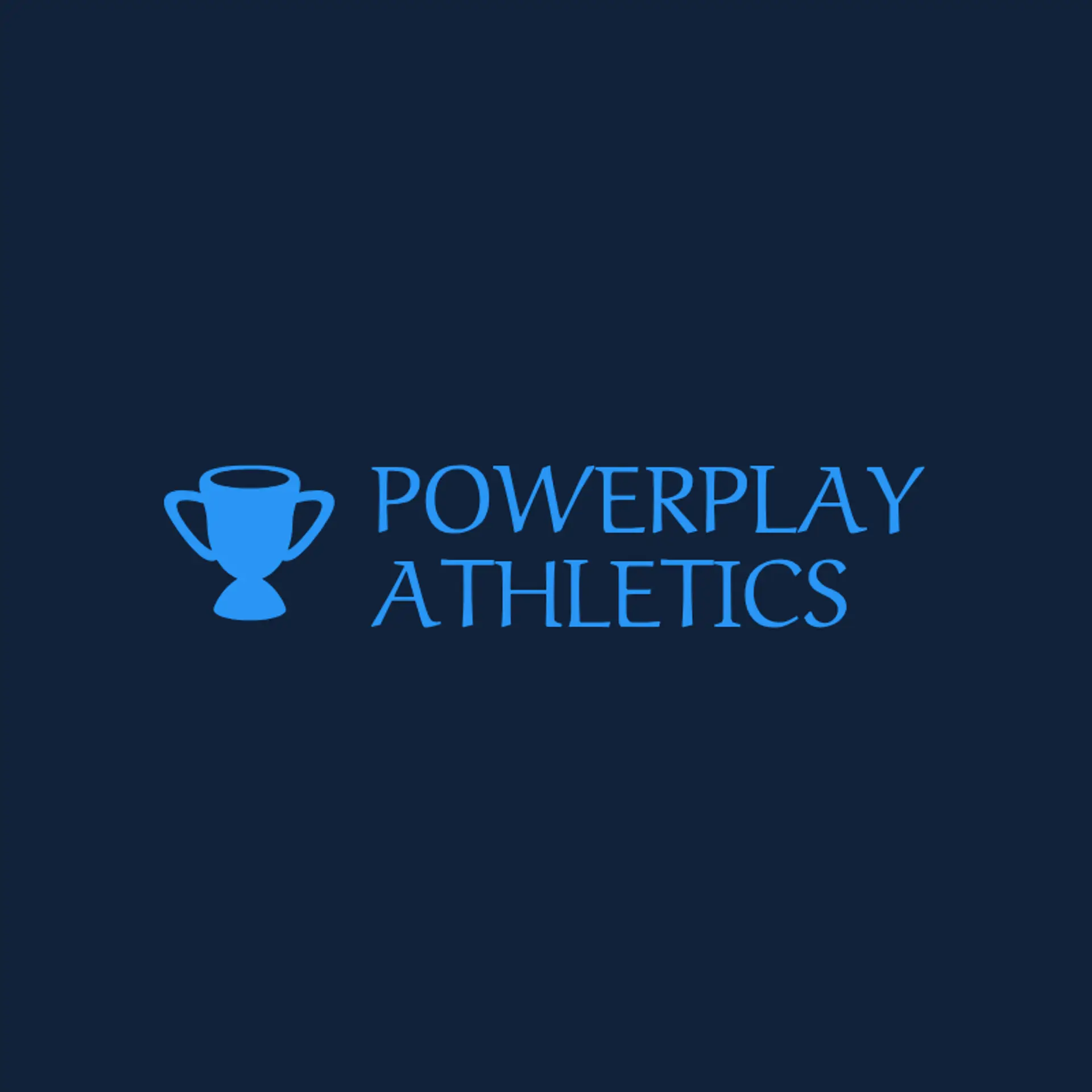 PowerPlay Athletics logo for sports