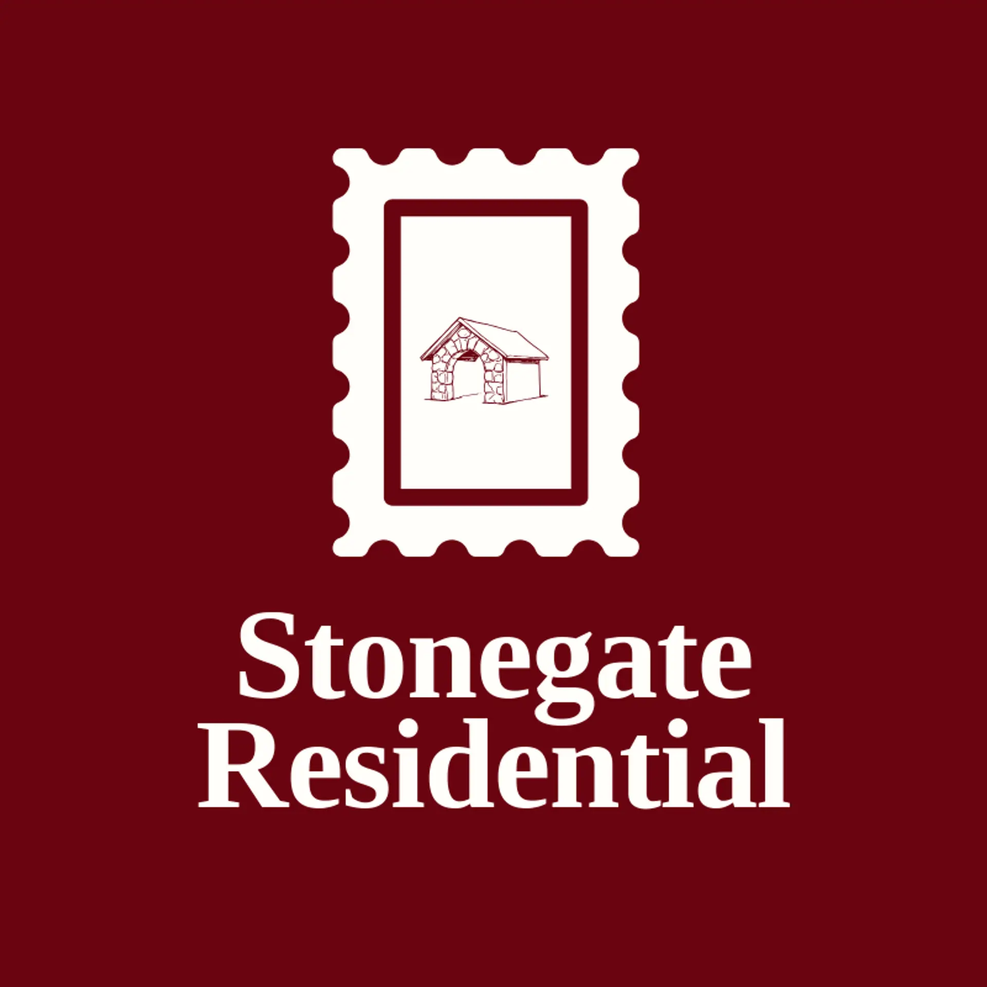 Stonegate Residential logo for home builder