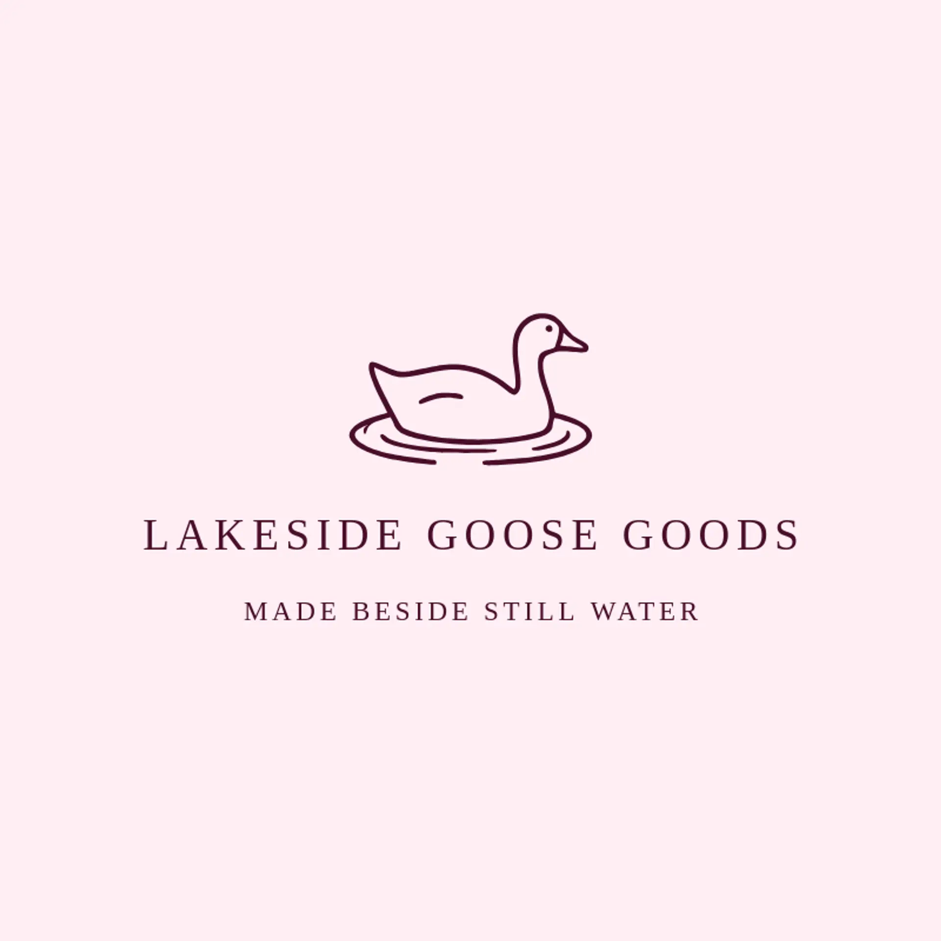 Lakeside Goose Goods logo for goose