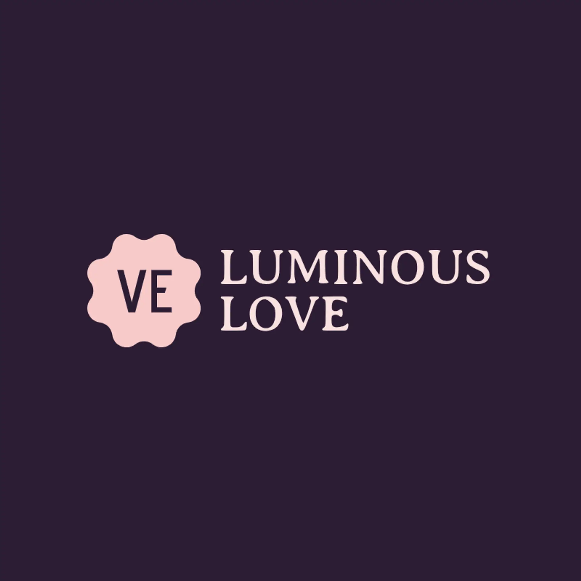 Luminous Love logo for best wedding