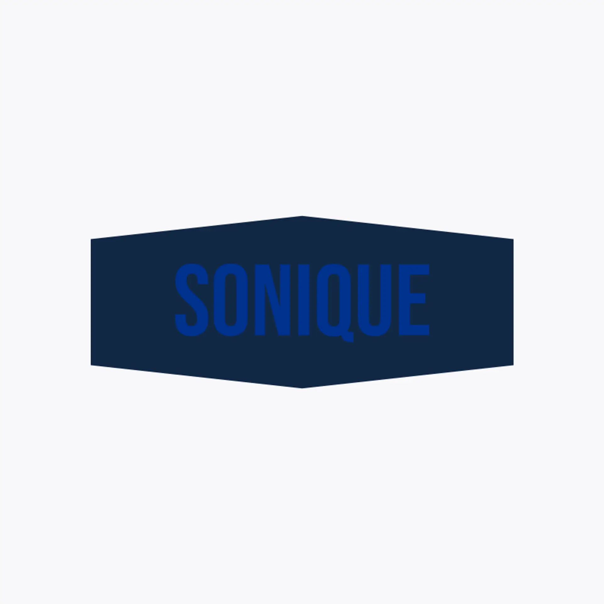 Sonique logo for music