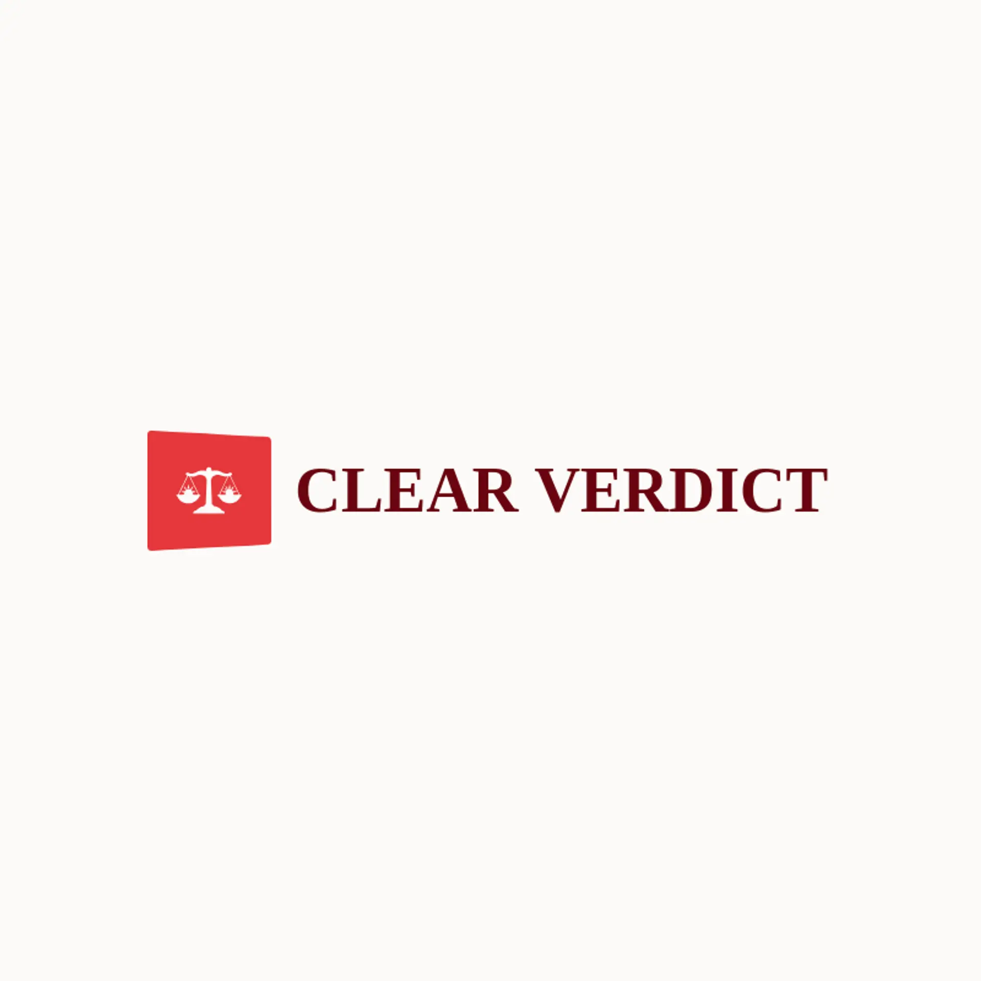 Clear Verdict logo for legal
