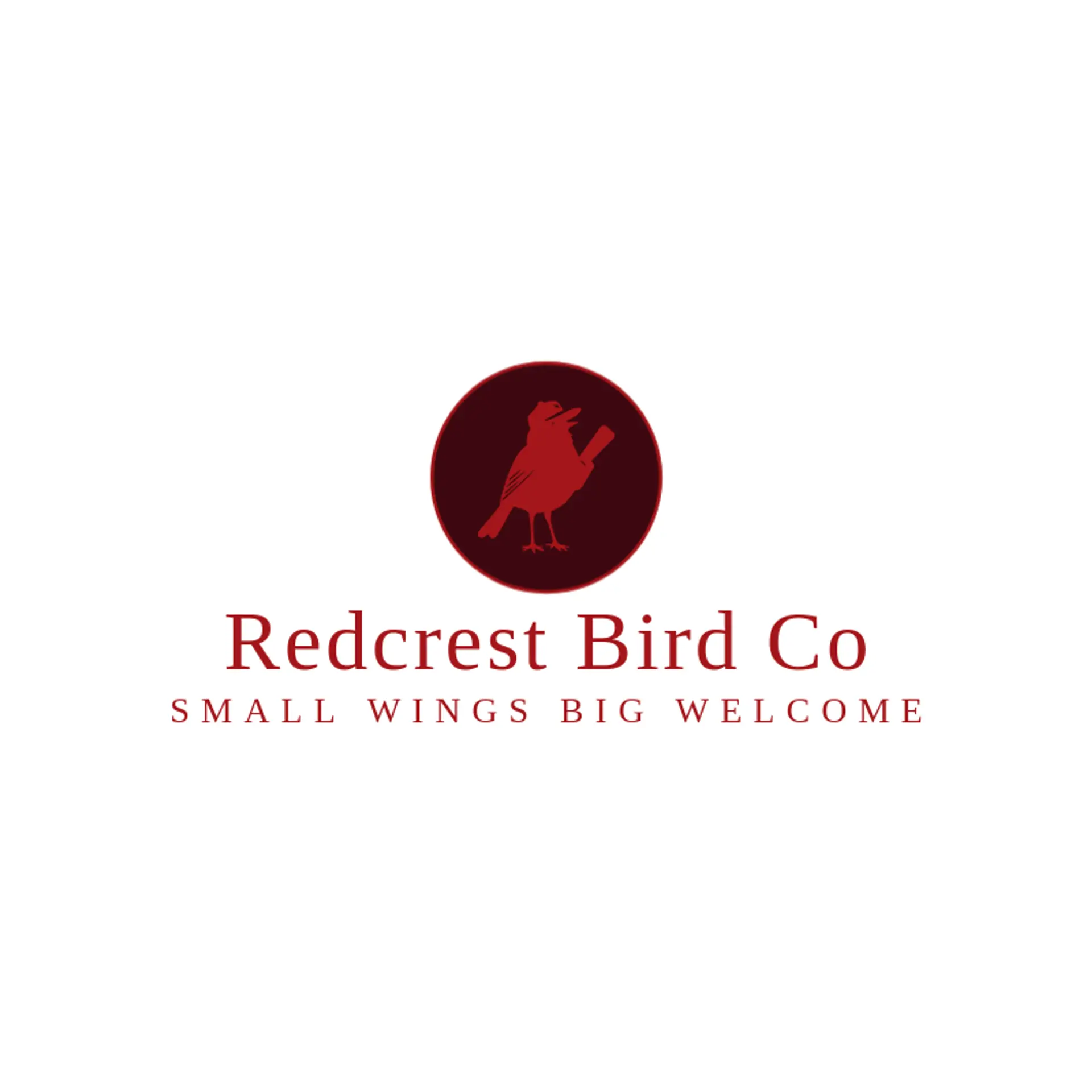 Redcrest Bird Co logo for robin