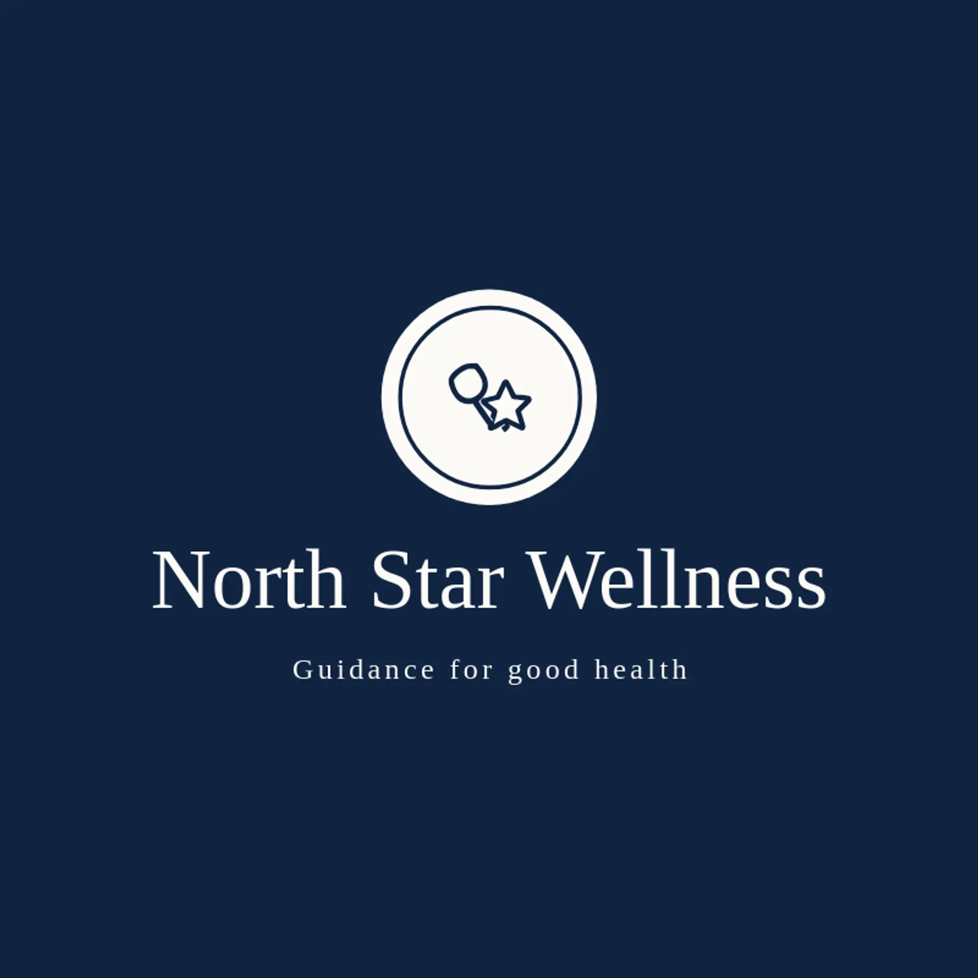 North Star Wellness logo for stethoscope