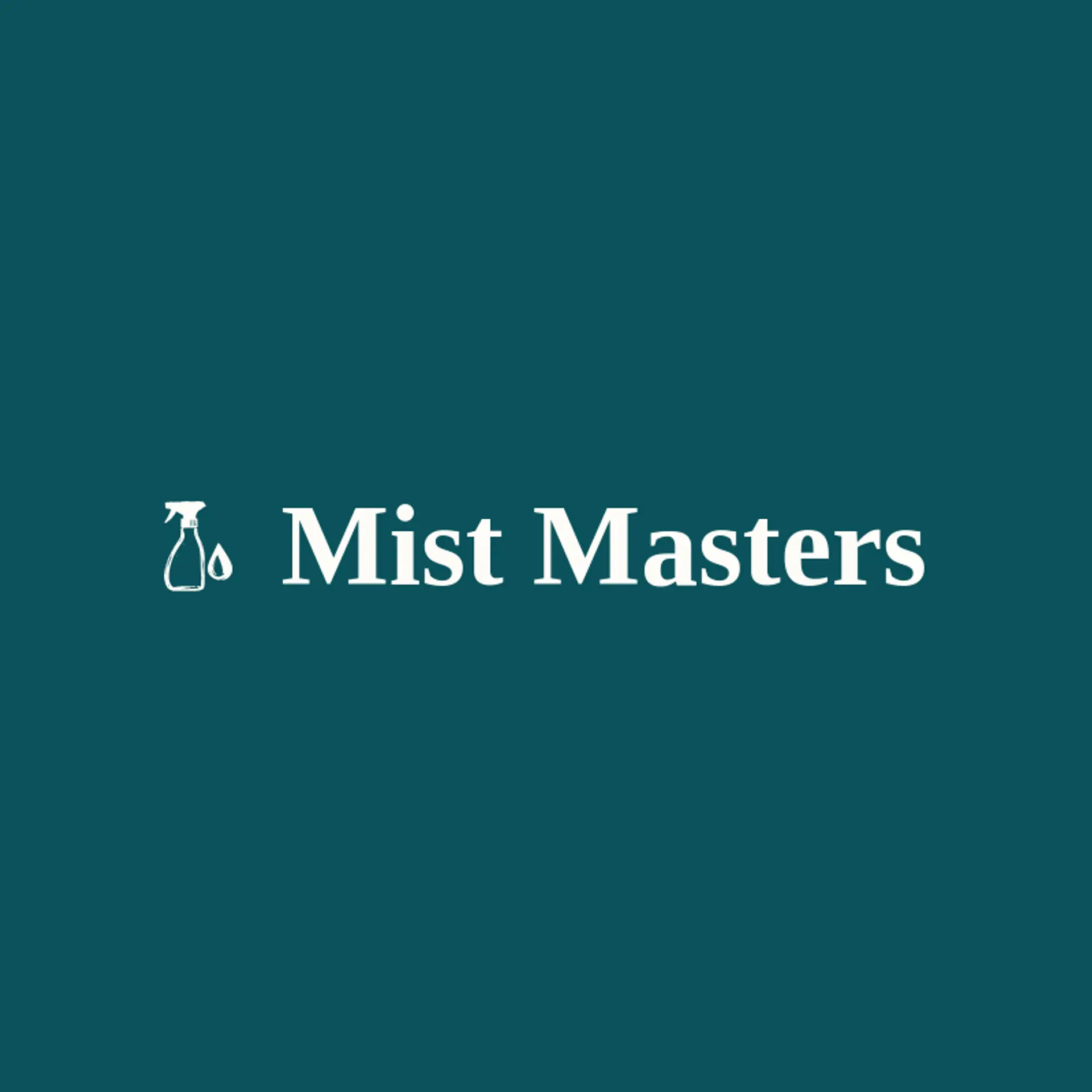 Mist Masters logo for auto detailing