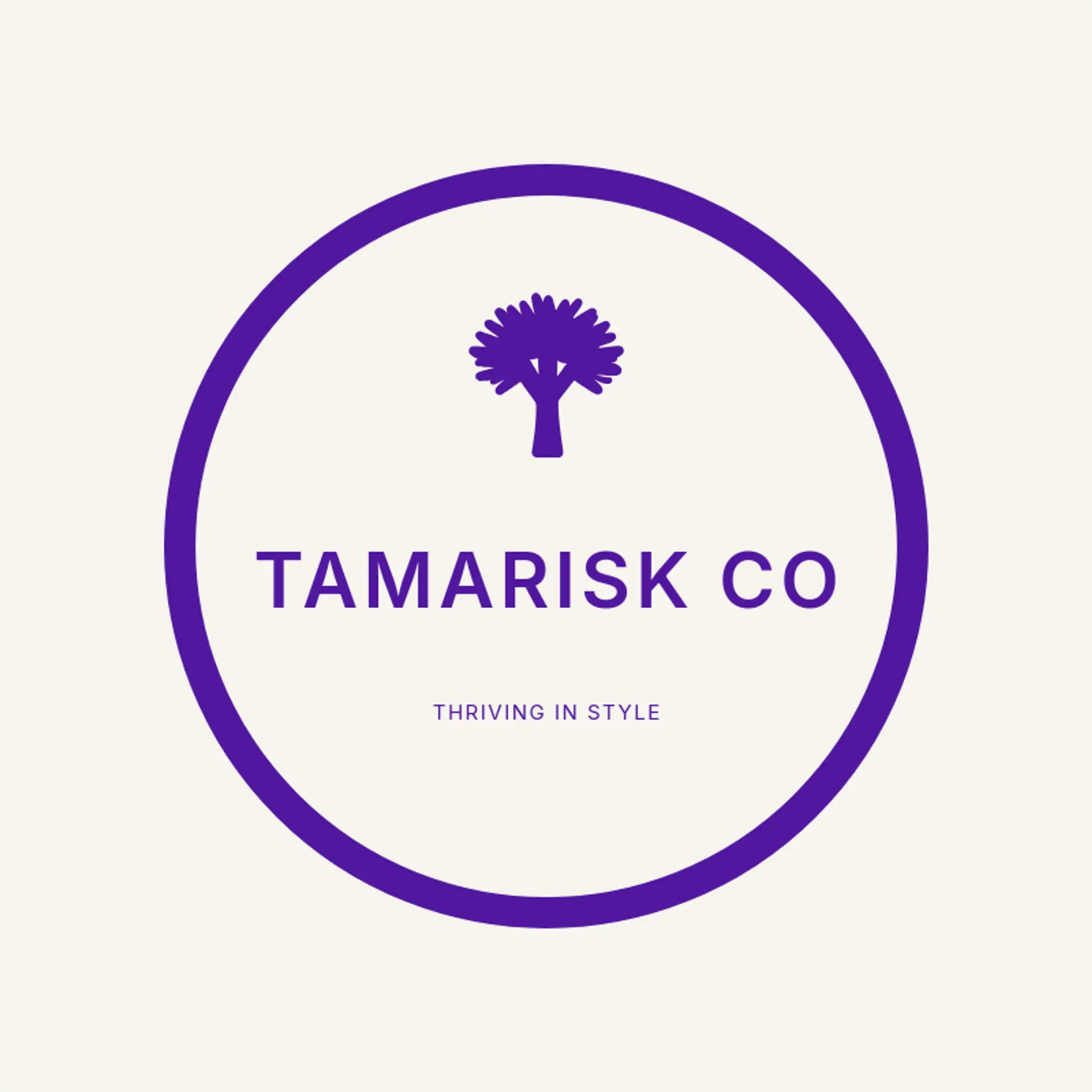 Tamarisk Co logo for tree
