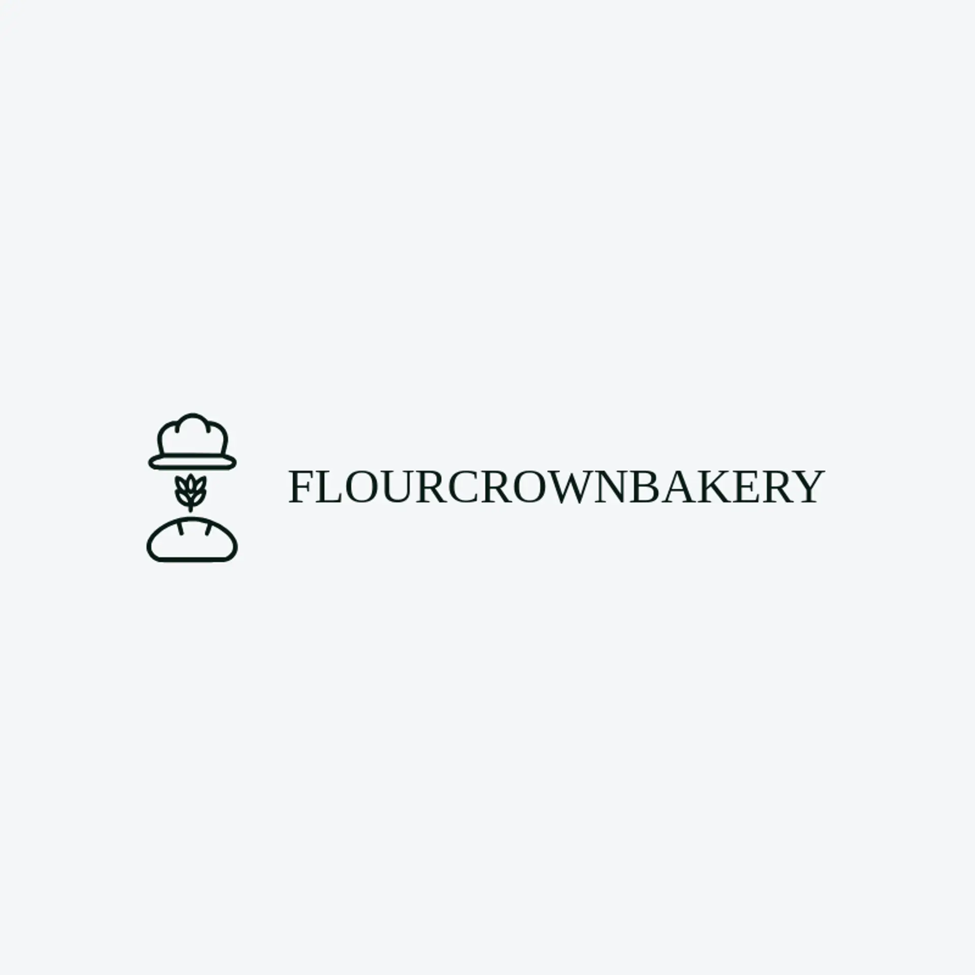 Flour Crown Bakery logo for bread