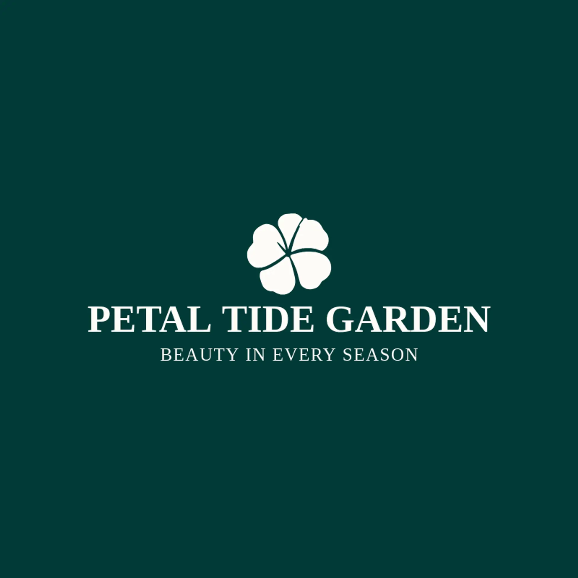 Petal Tide Garden logo for hibiscus