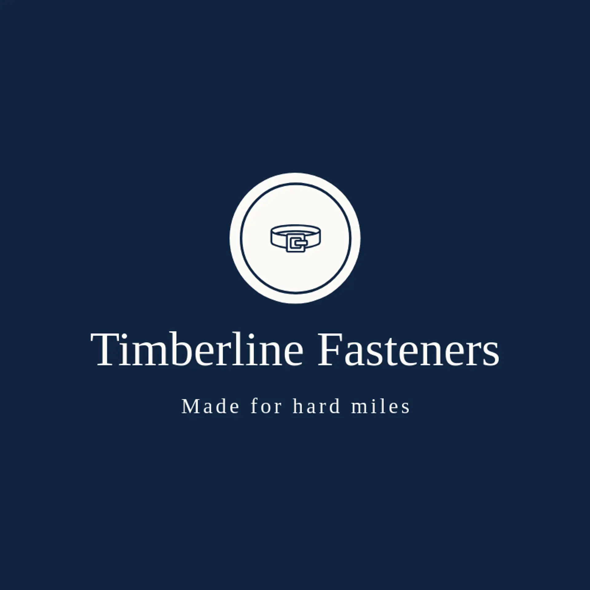 Timberline Fasteners logo for Buckle