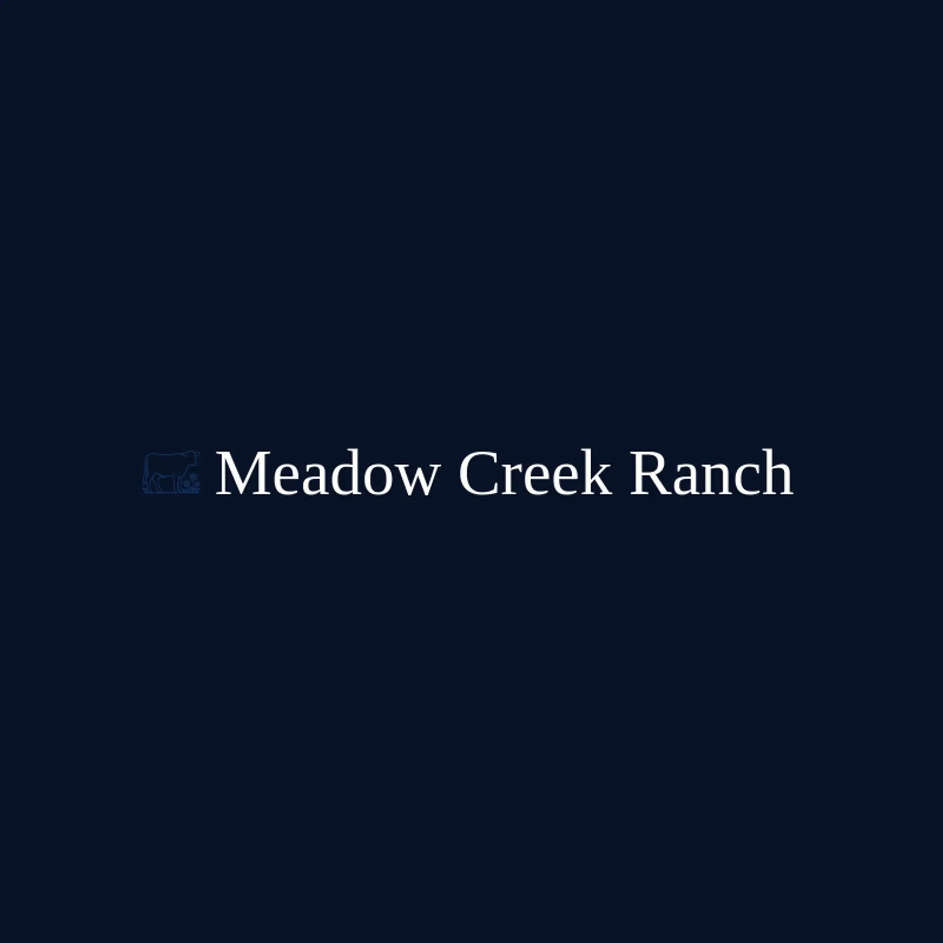 Meadow Creek Ranch logo for beef
