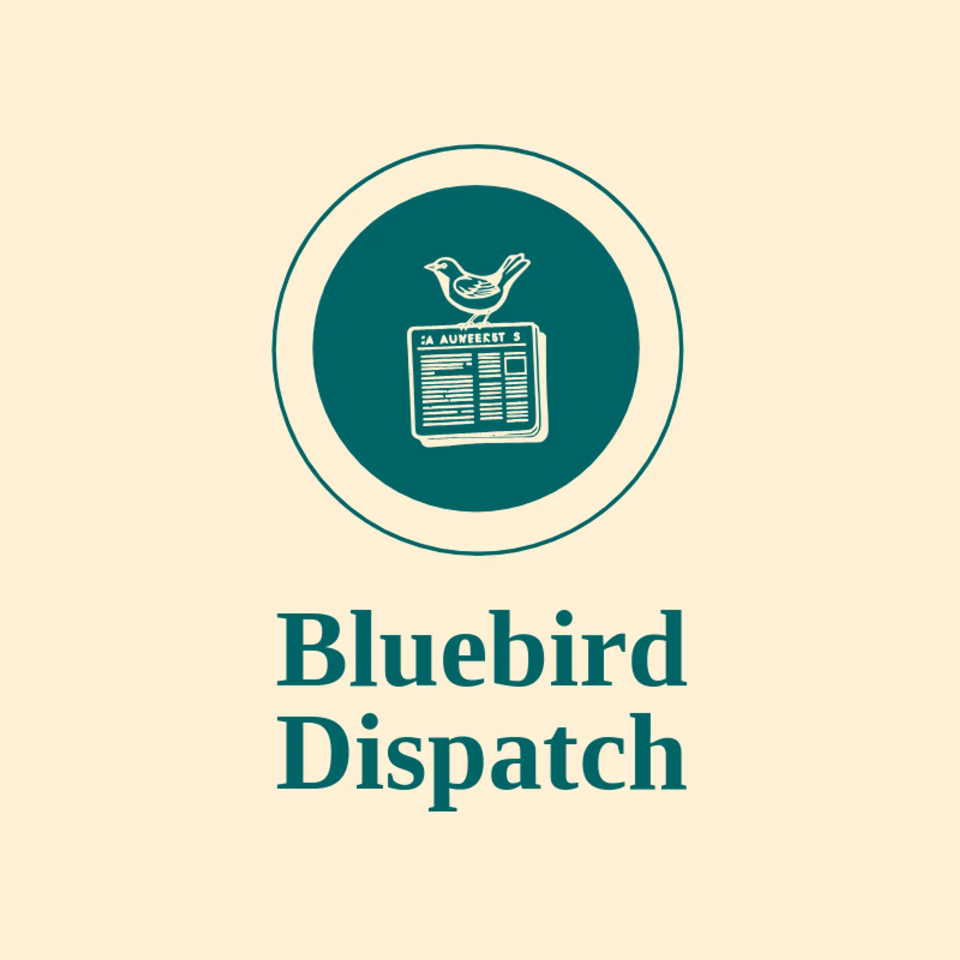 Bluebird Dispatch logo for press