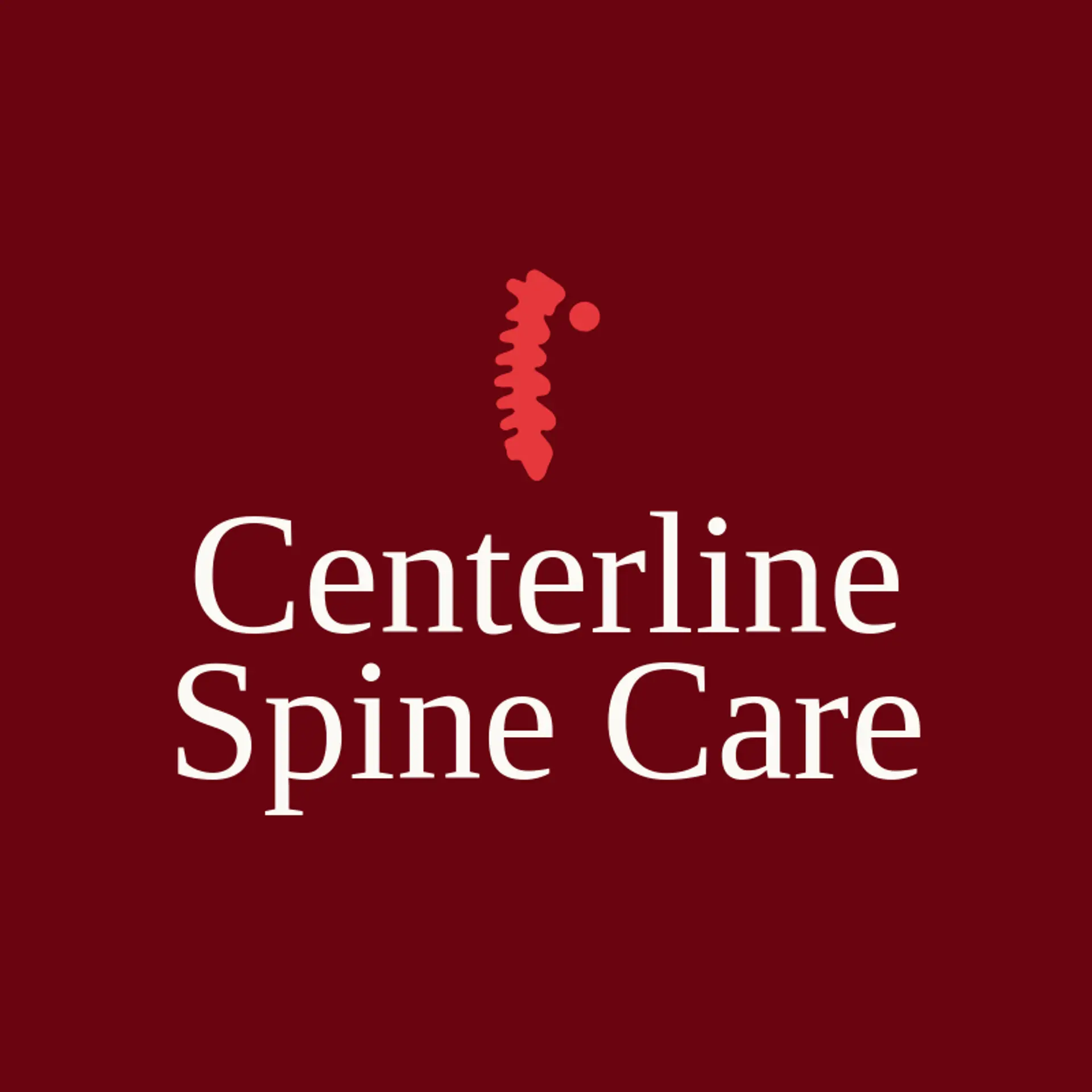 Centerline Spine Care logo for spine
