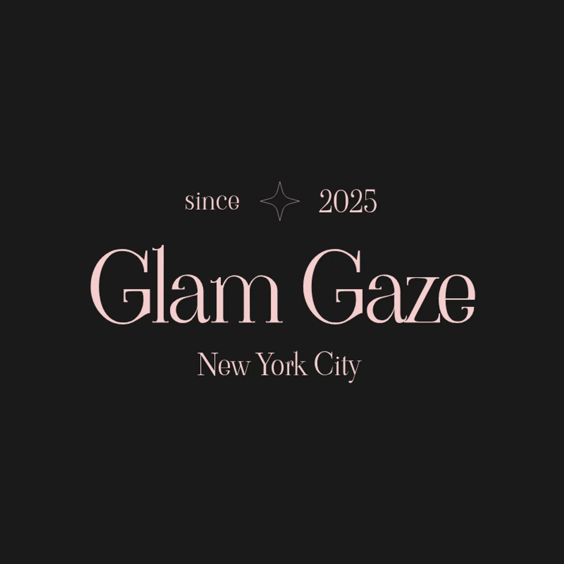 Glam Galore logo for fashion stylist