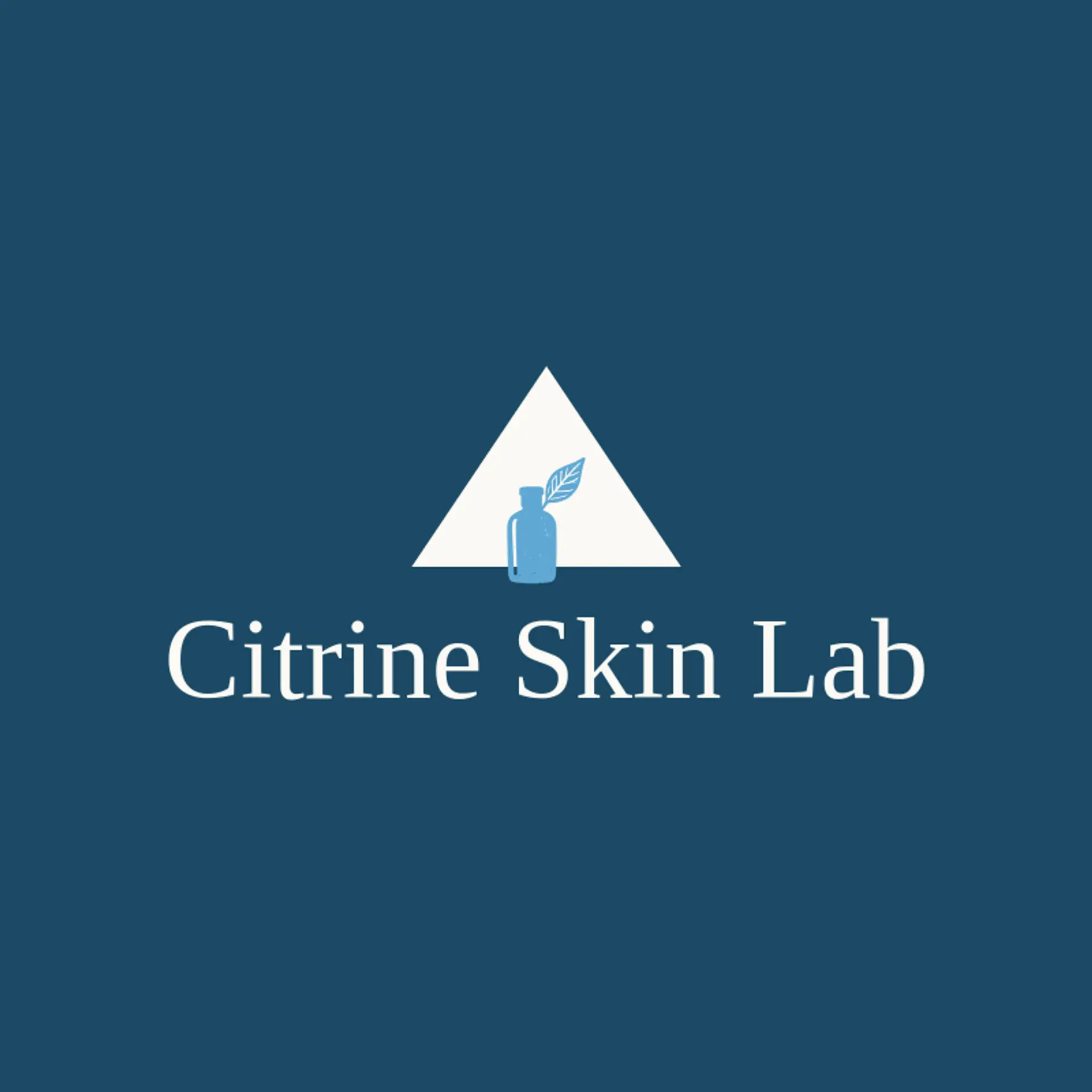 Citrine Skin Lab logo for cosmetics