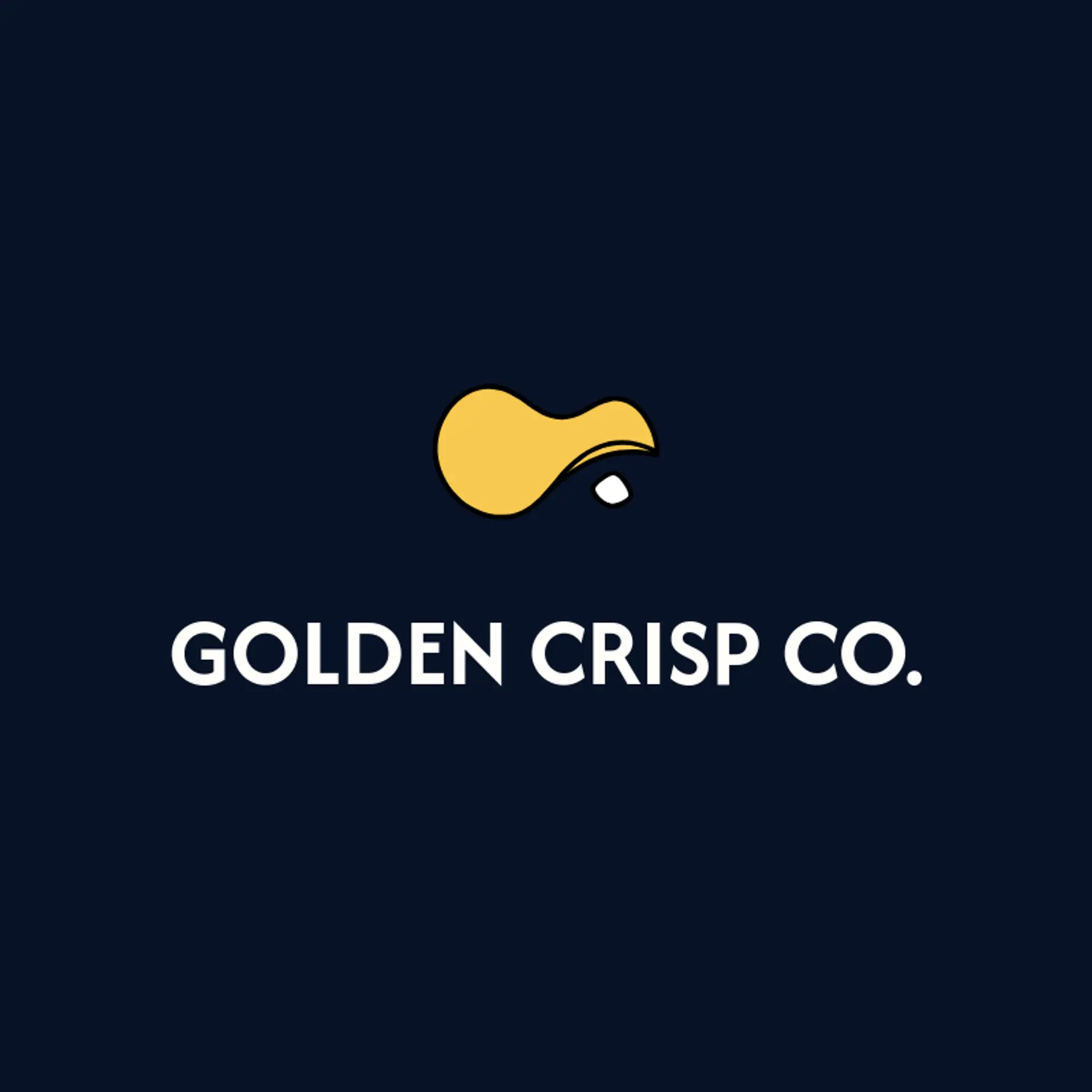 Golden Crisp Co. logo for chips