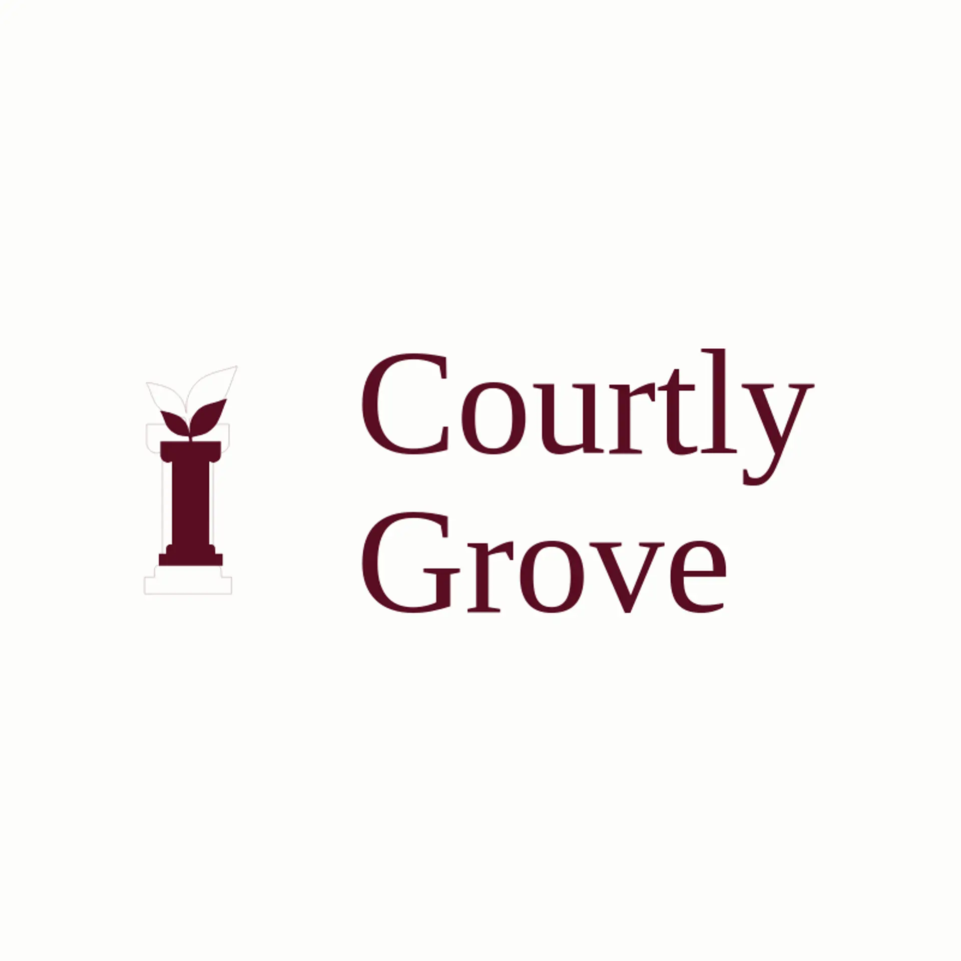 Courtly Grove logo for legal