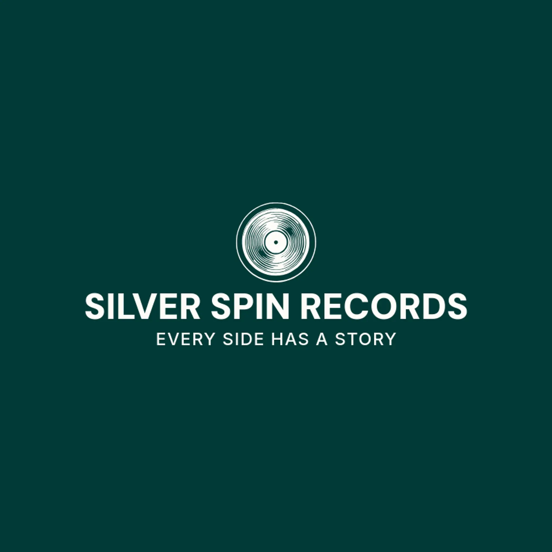 Silver Spin Records logo for record