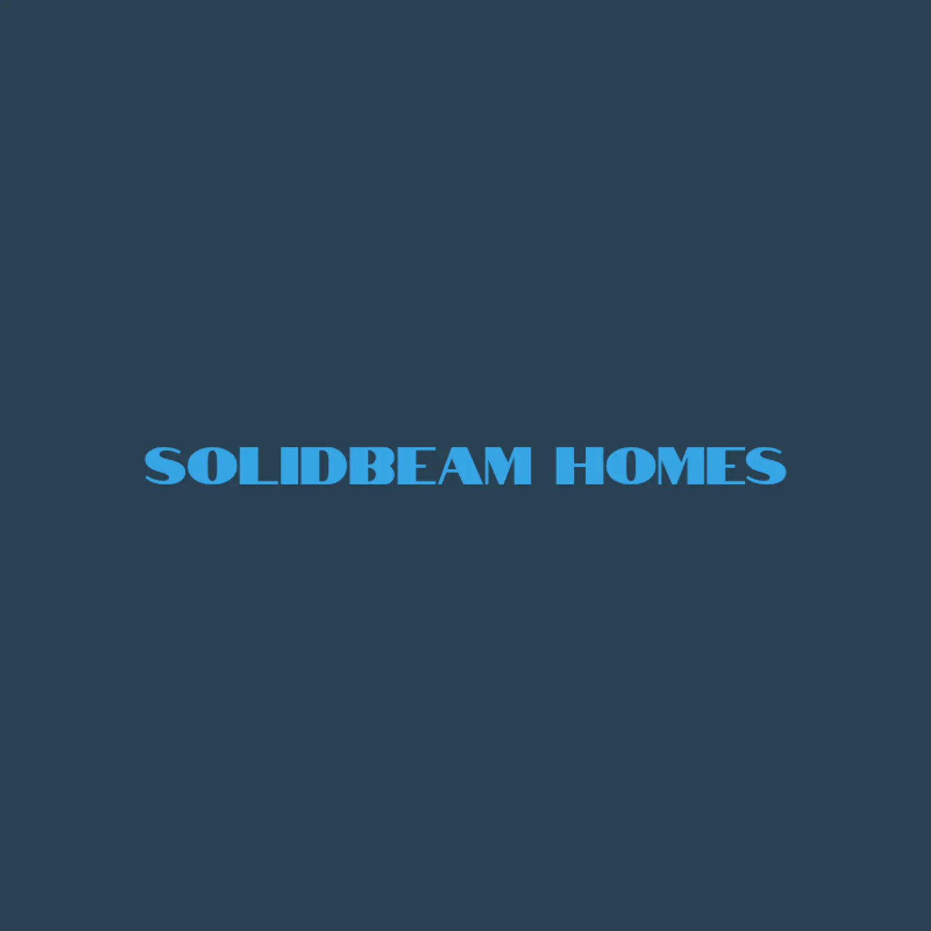 SolidBeam Homes logo for house construction