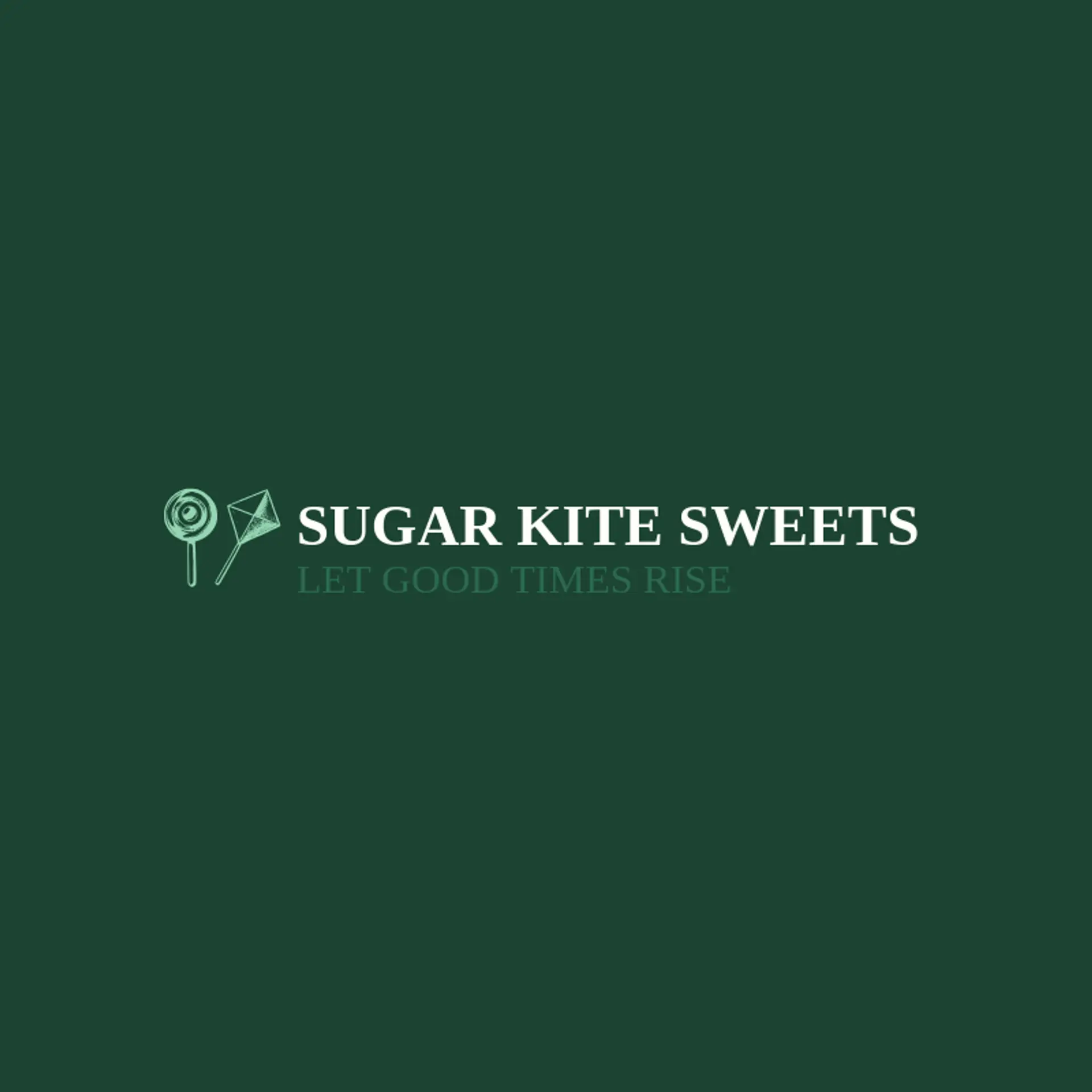 Sugar Kite Sweets logo for lollipop