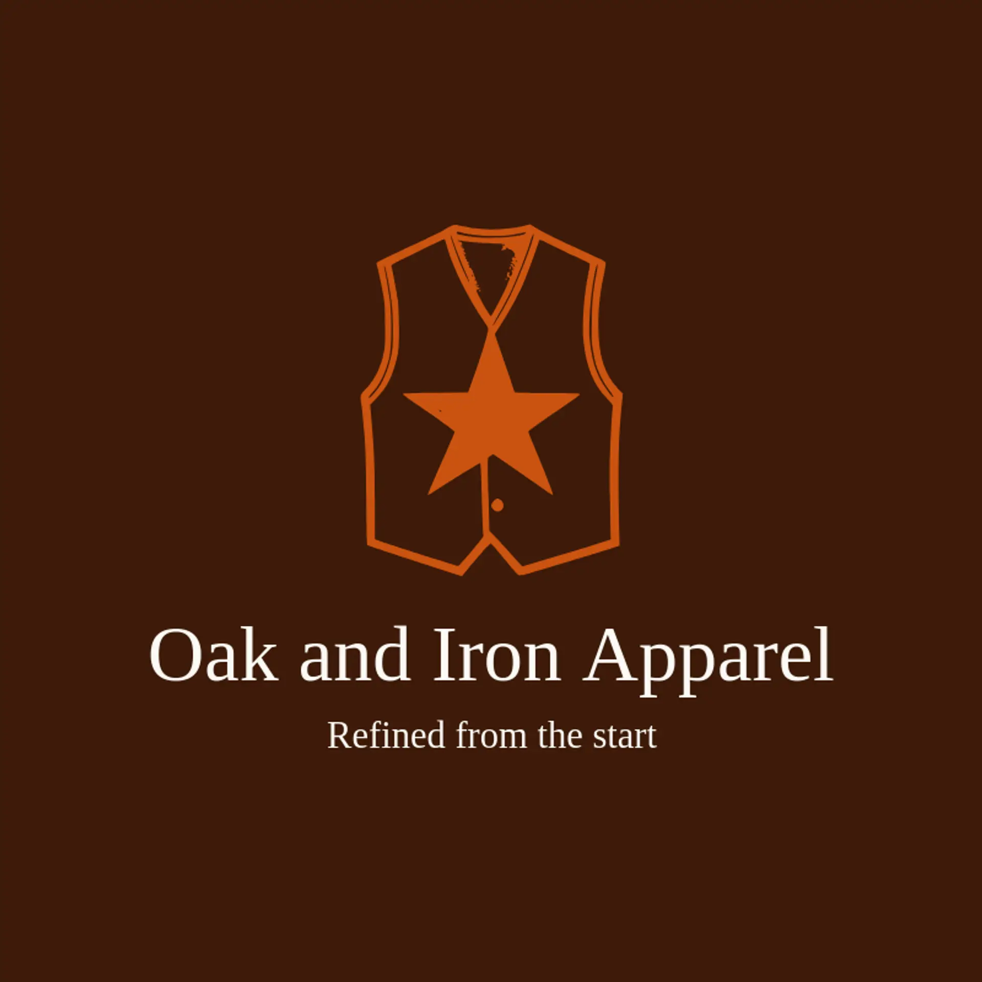 Oak and Iron Apparel logo for mens fashion