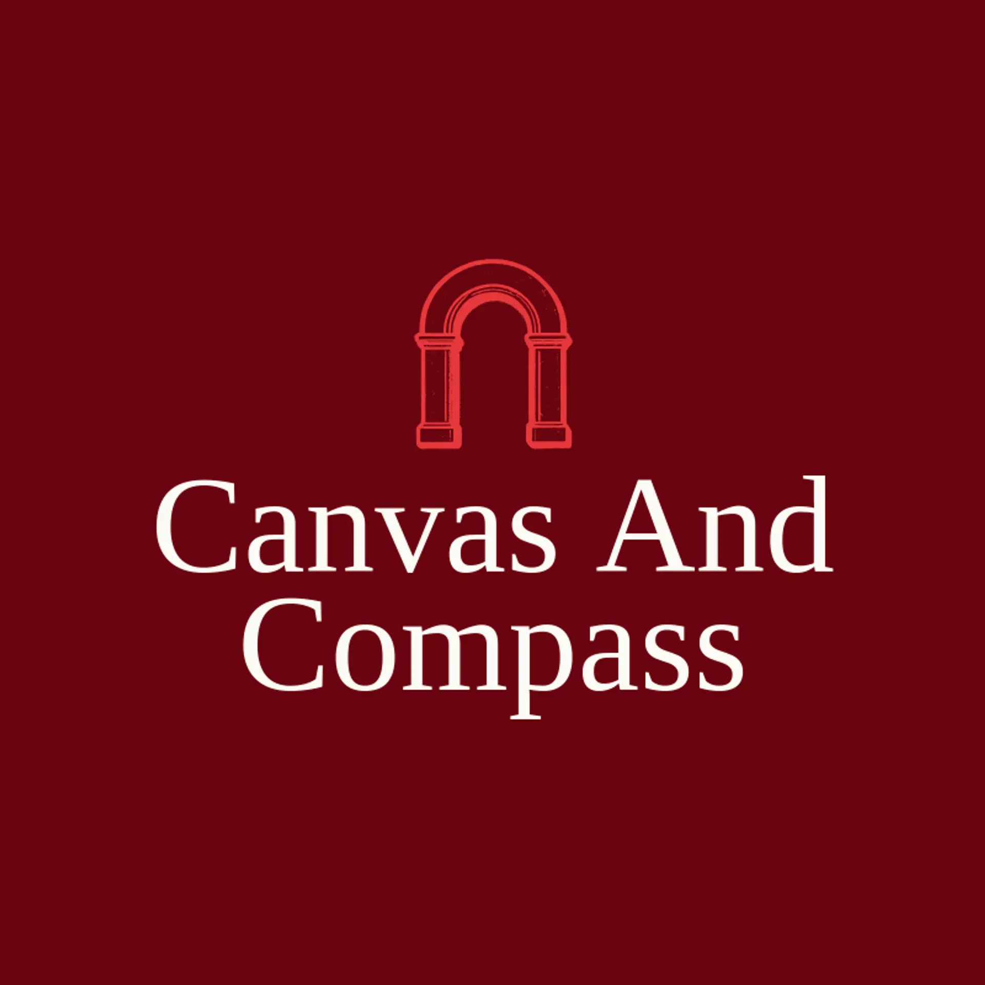 Canvas And Compass logo for designer
