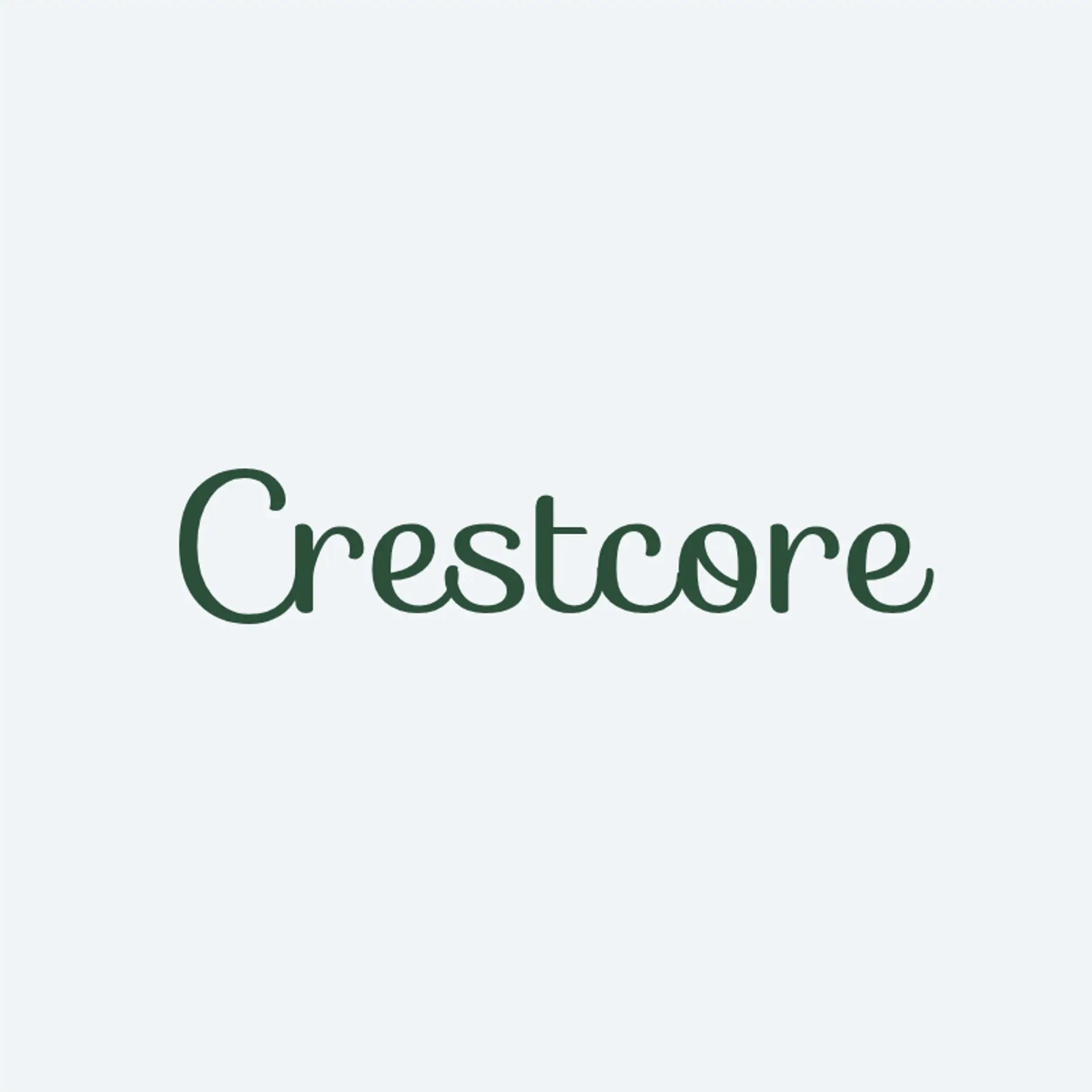 CrestCore logo for construction and landscaping