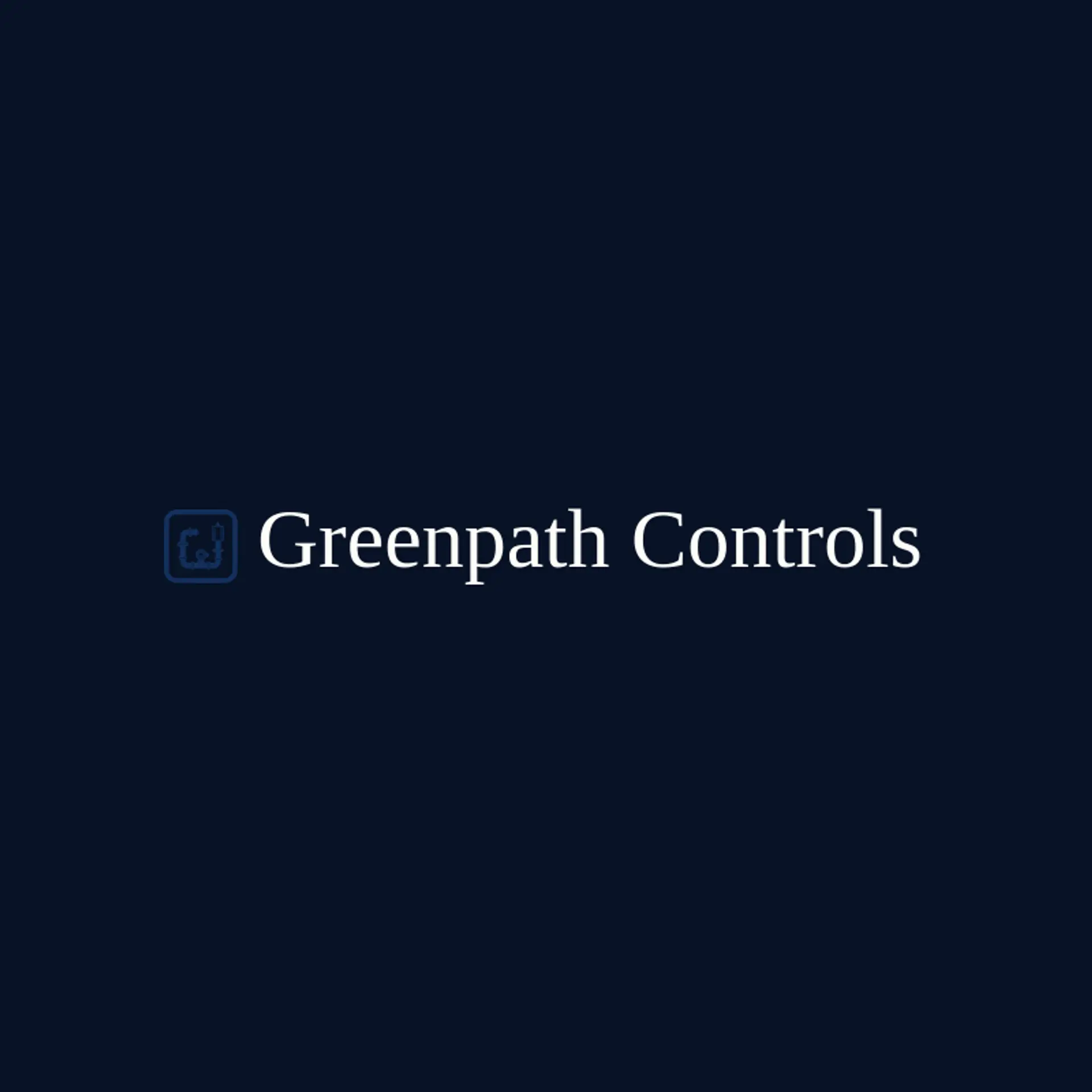 Greenpath Controls logo for valve