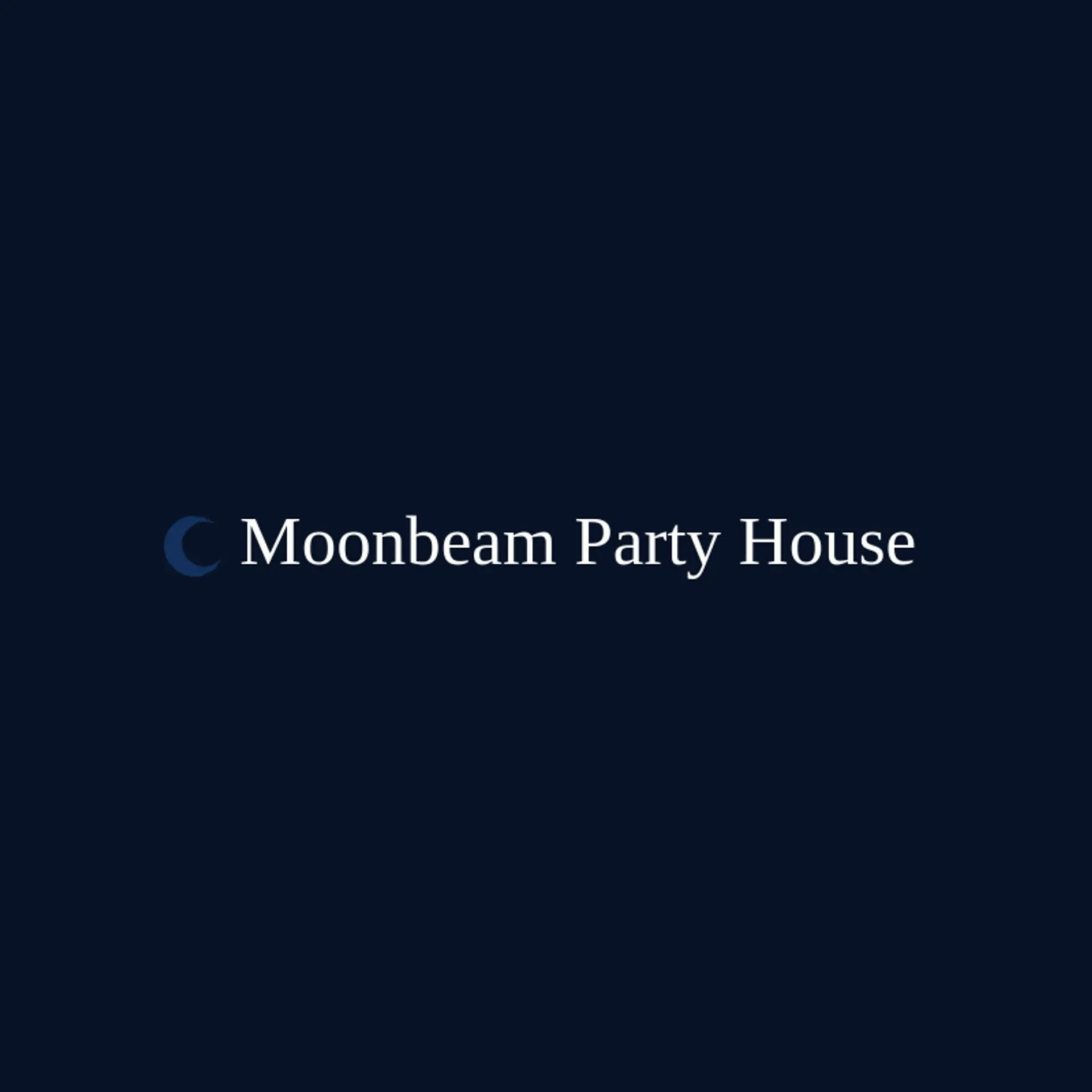 Moonbeam Party House logo for sparkle