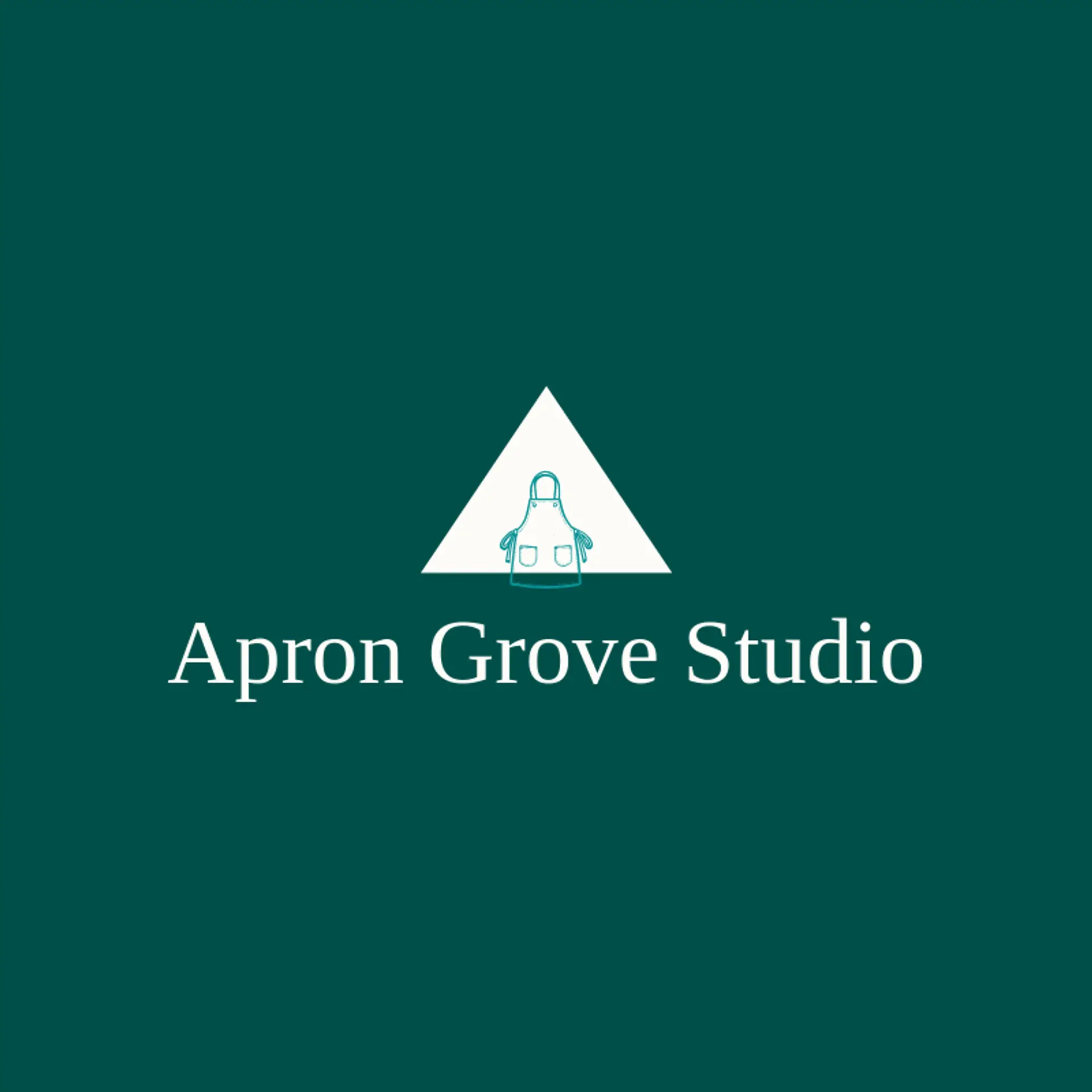 Apron Grove Studio logo for apron