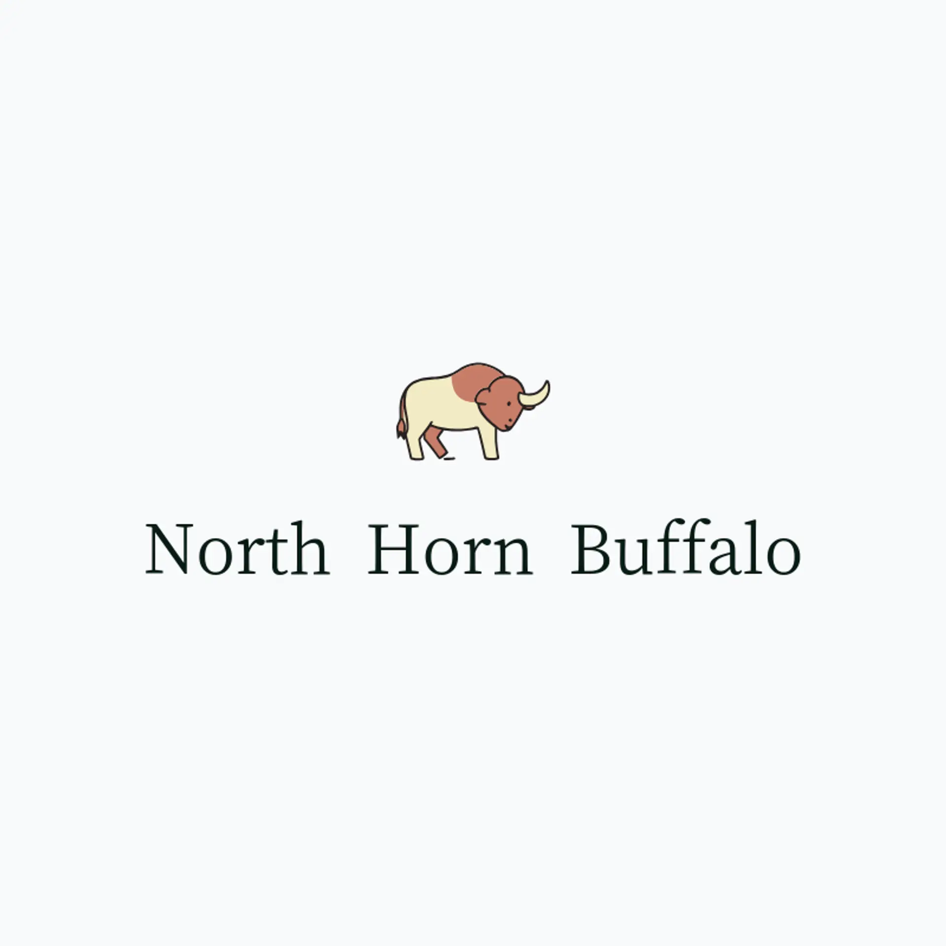 North Horn Buffalo logo for buffalo