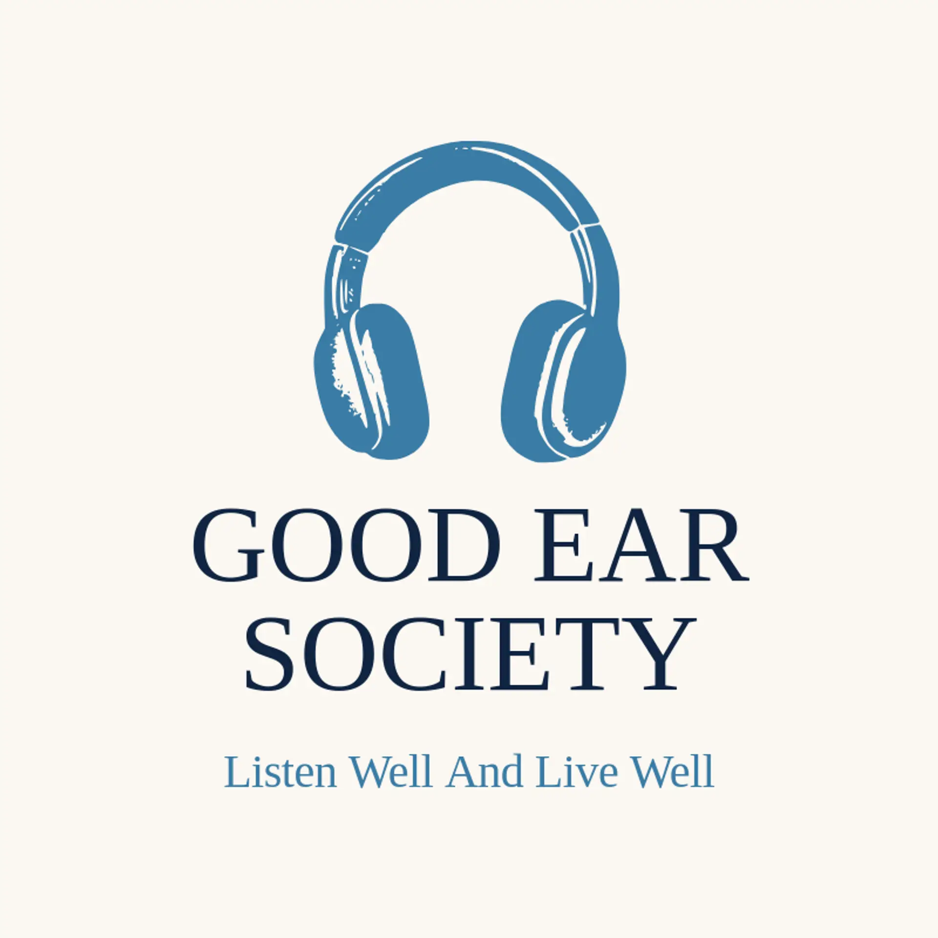 Good Ear Society logo for headphone