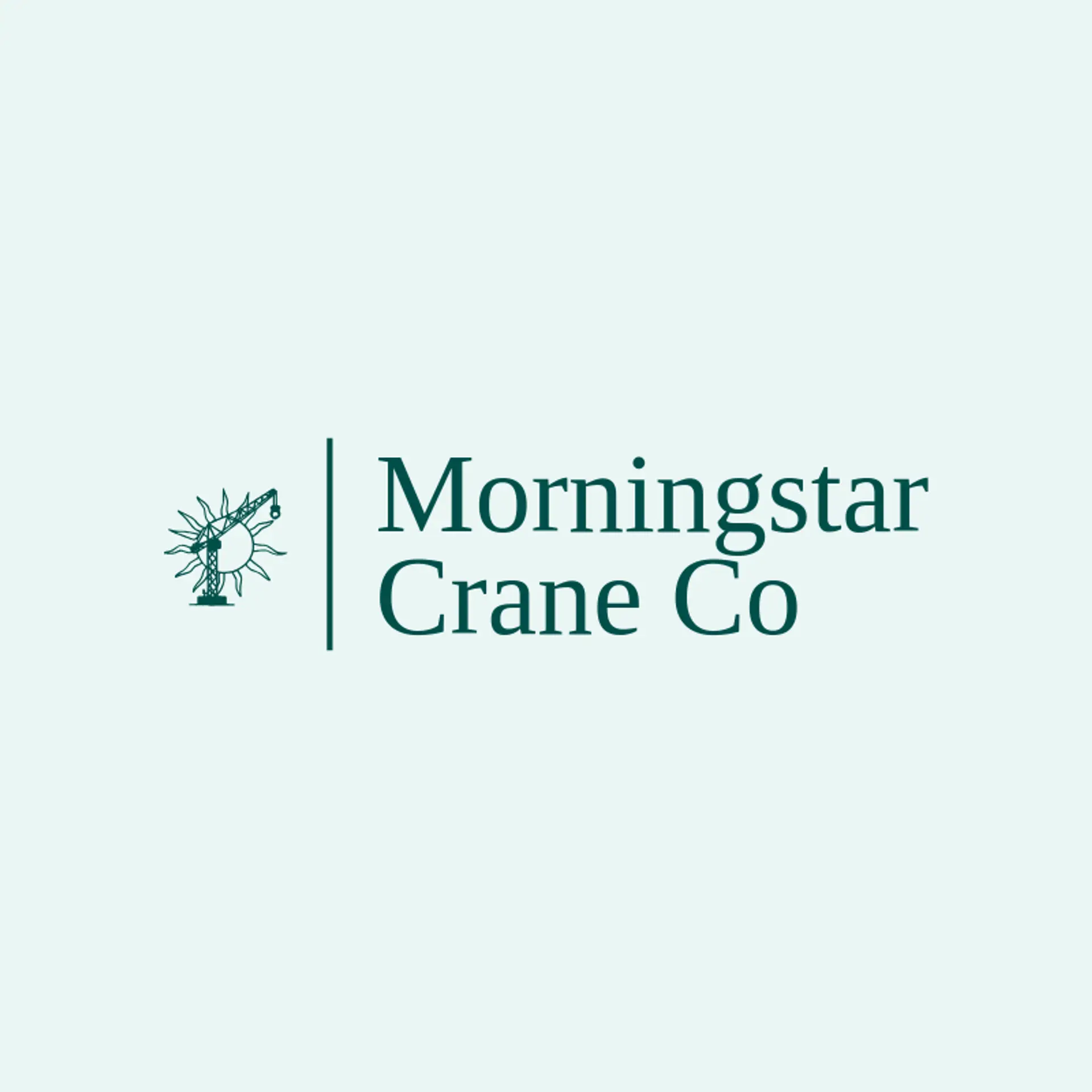Morningstar Crane Co logo for crane