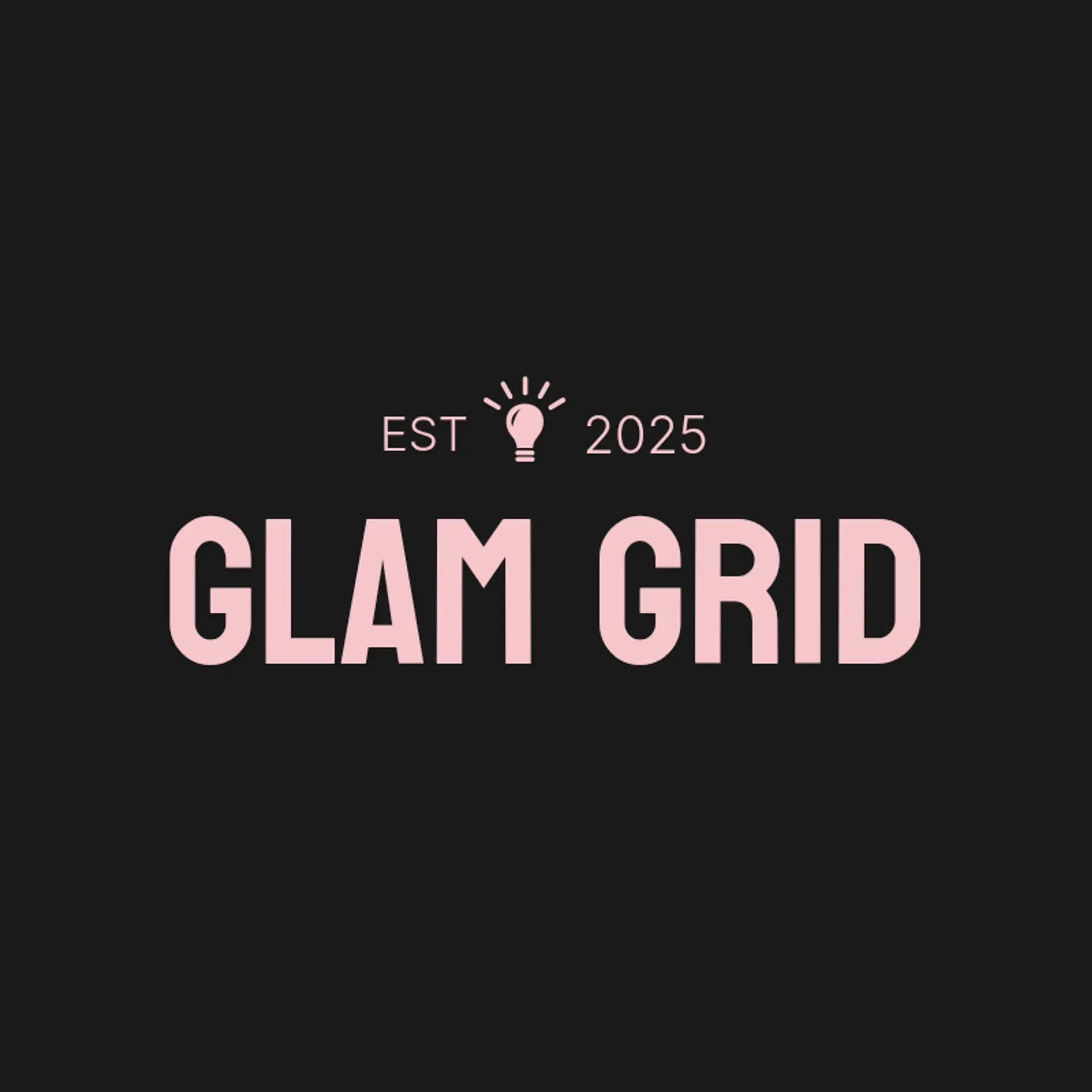 Glam Grid logo for beauty fashion