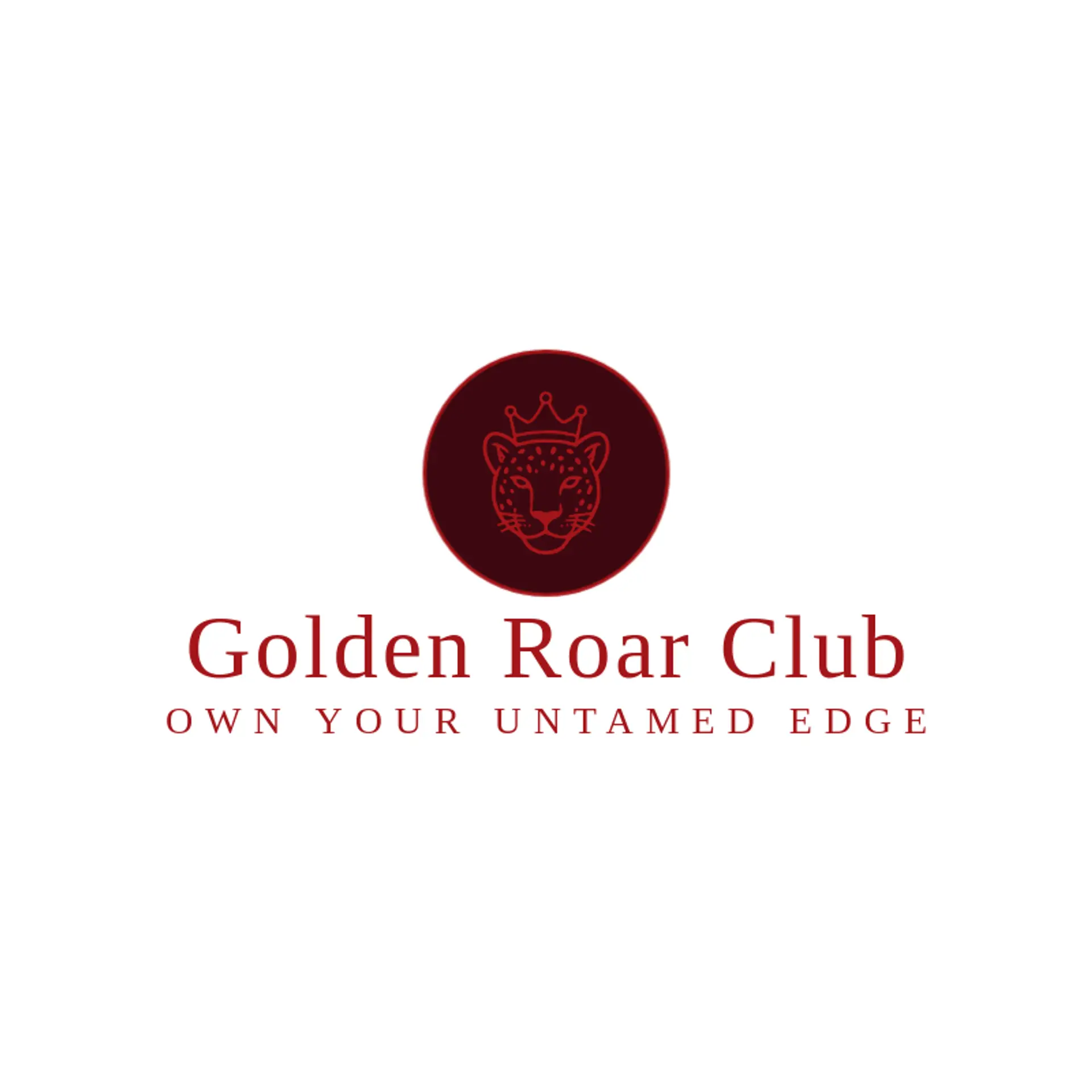 Golden Roar Club logo for leopard