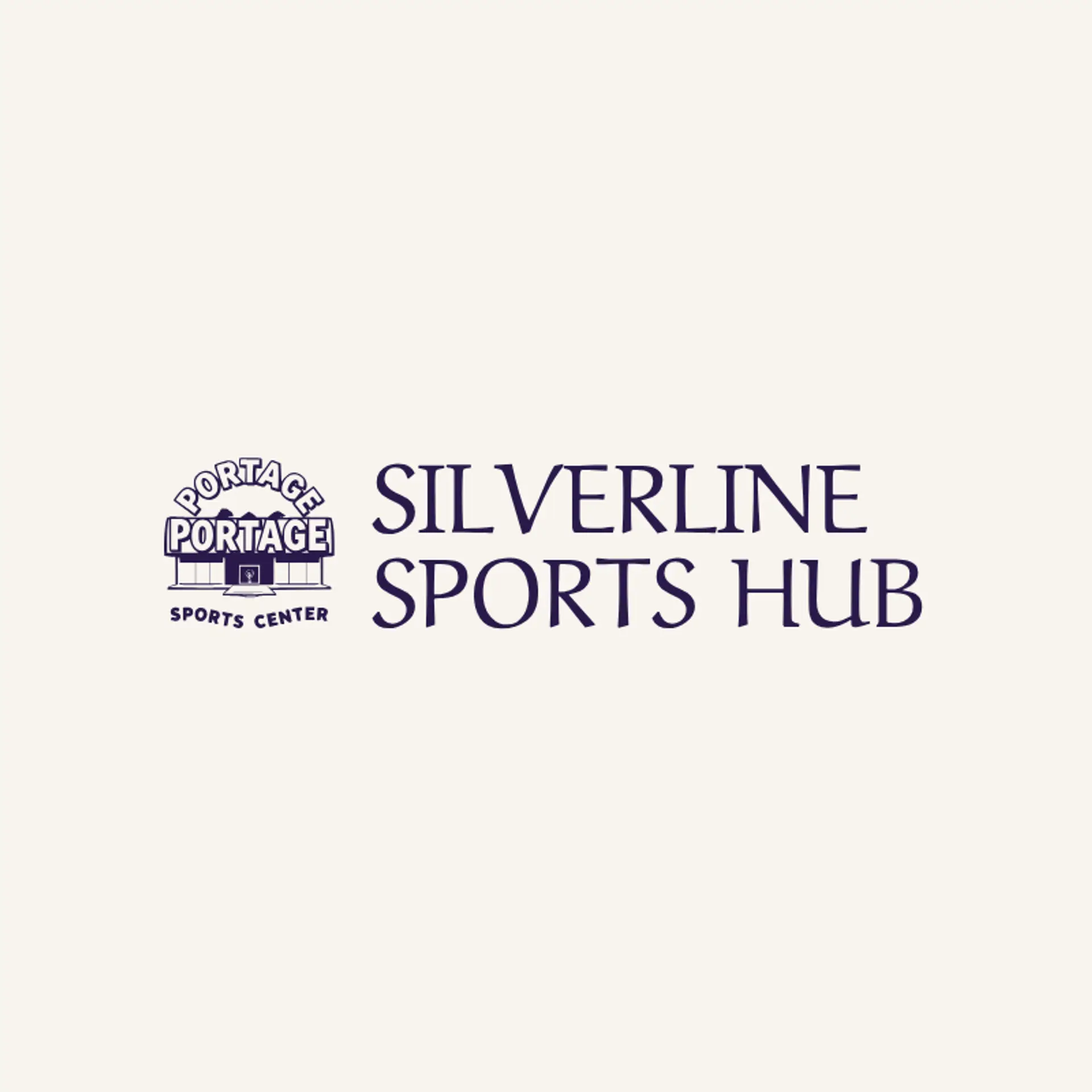 Silverline Sports Hub logo for sports center
