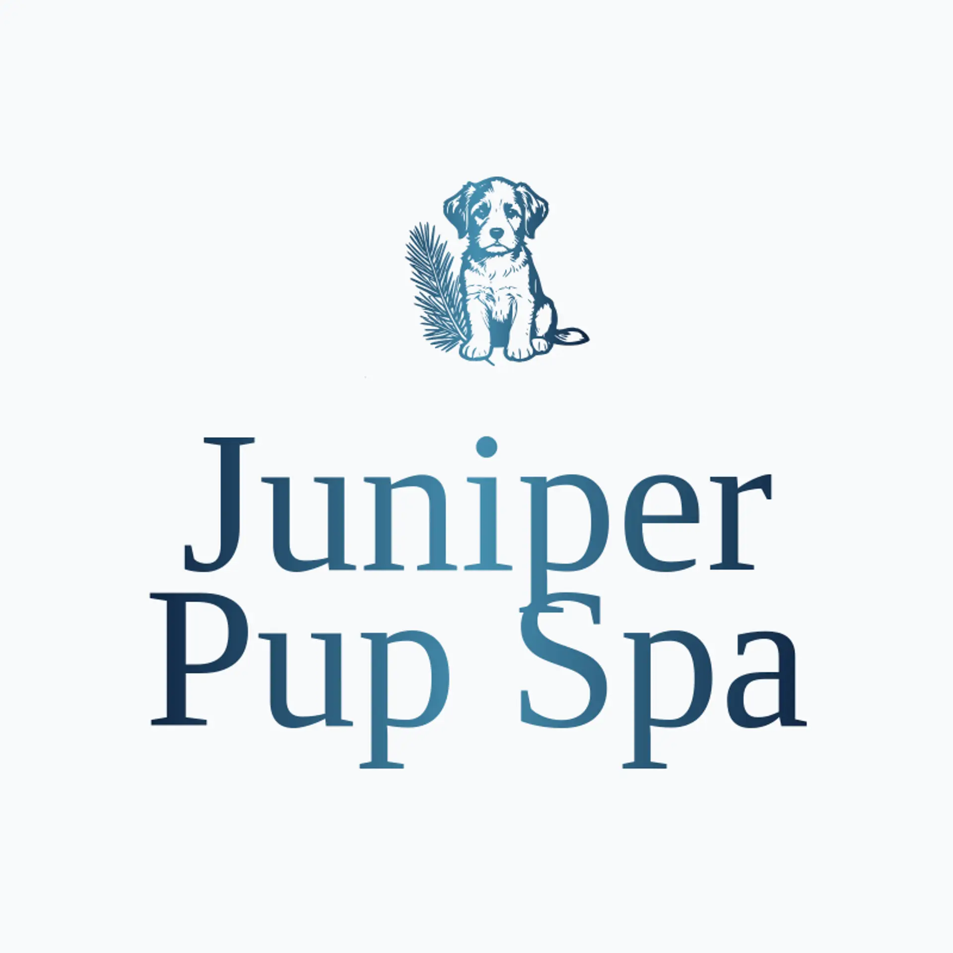 Juniper Pup Spa logo for puppy