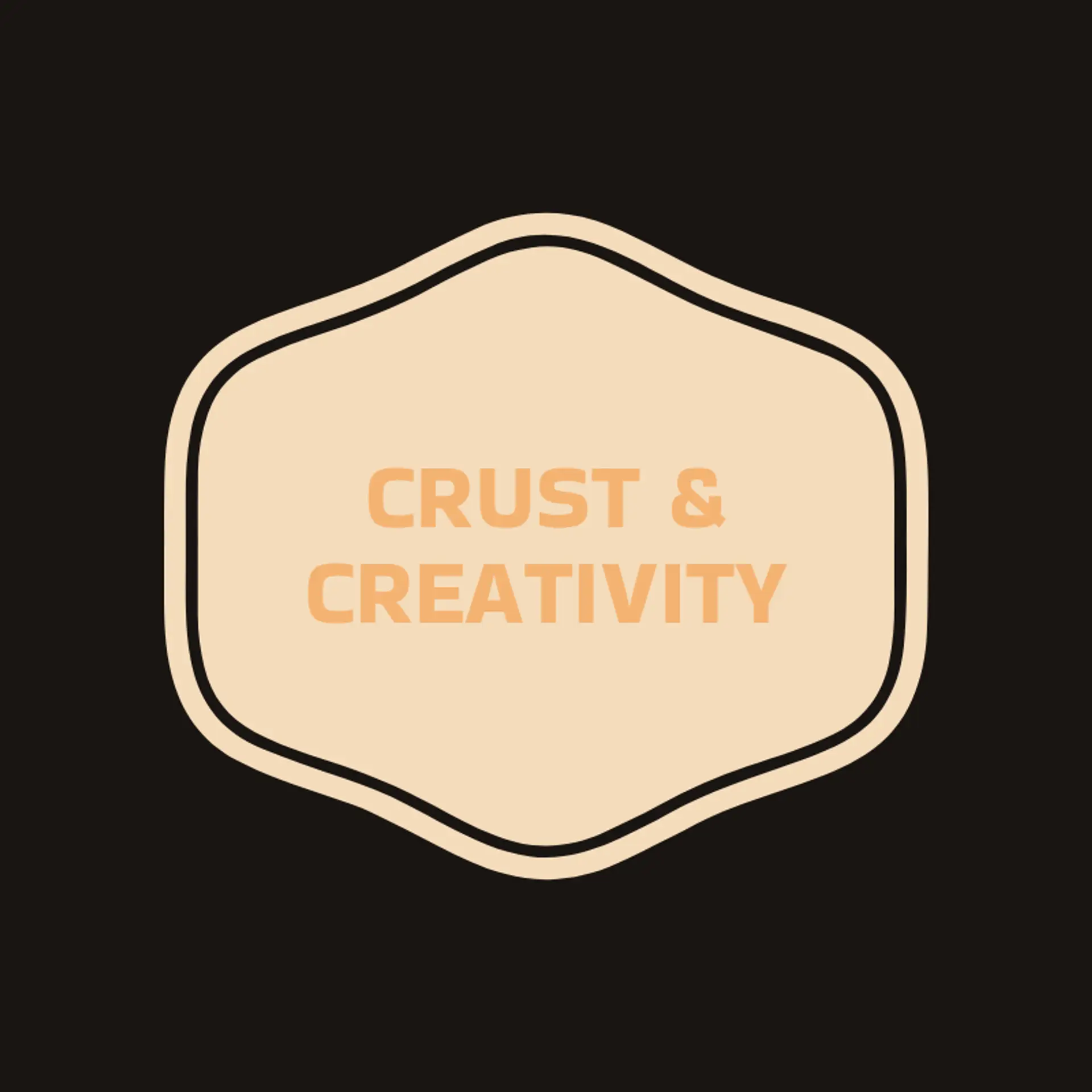 Crust & Creativity logo for creative bakery