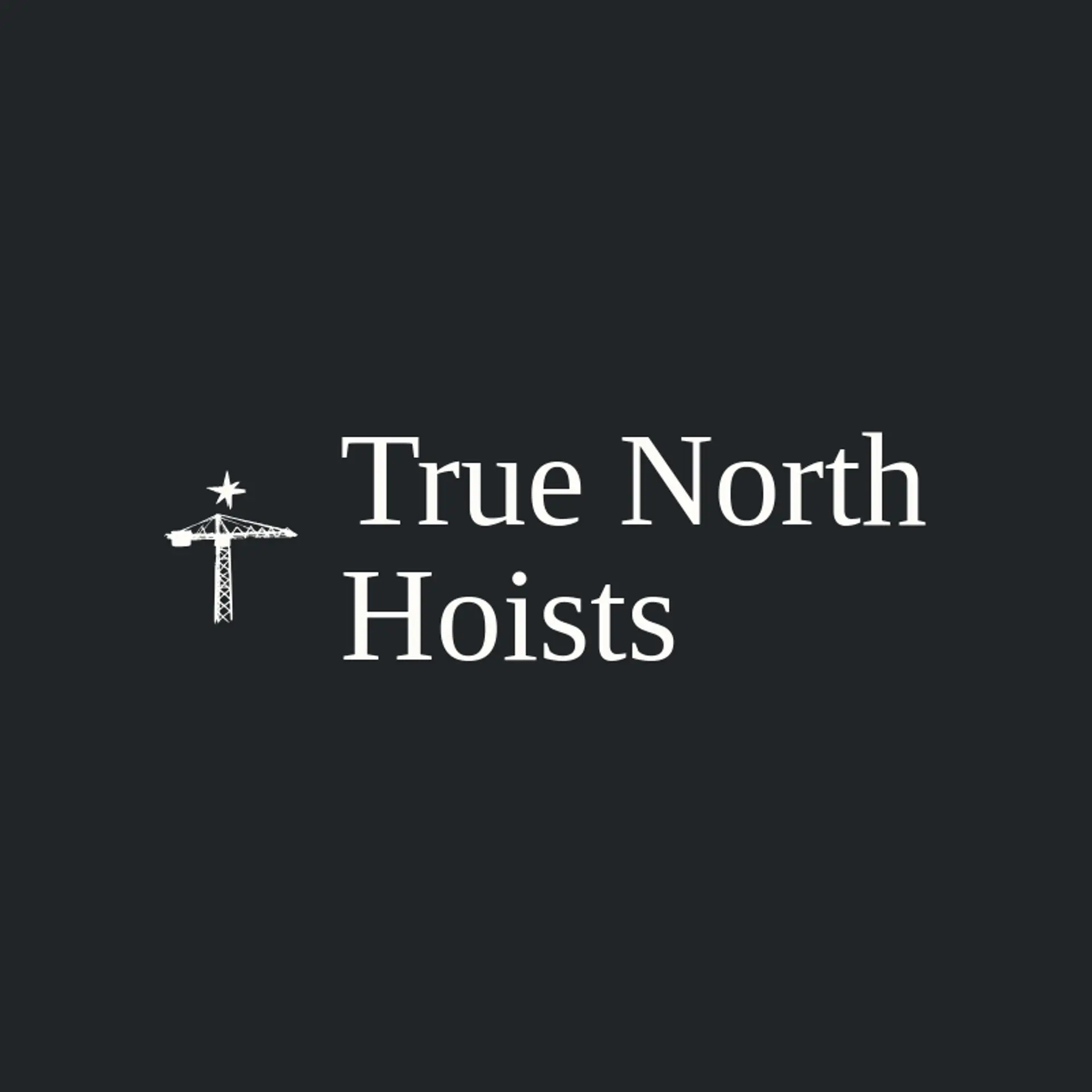 True North Hoists logo for crane
