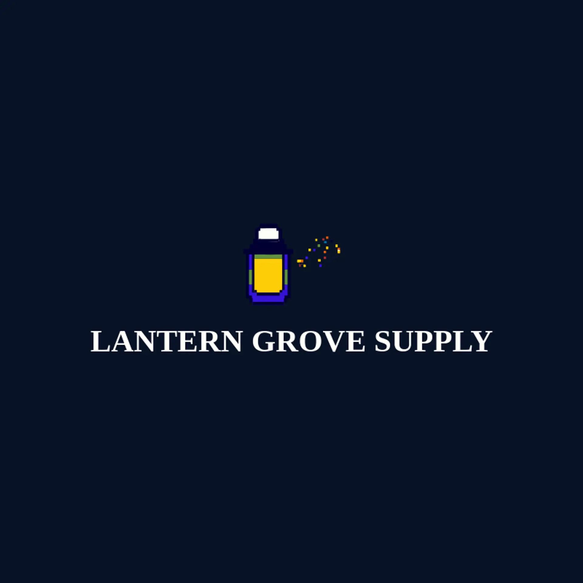 Lantern Grove Supply logo for lantern