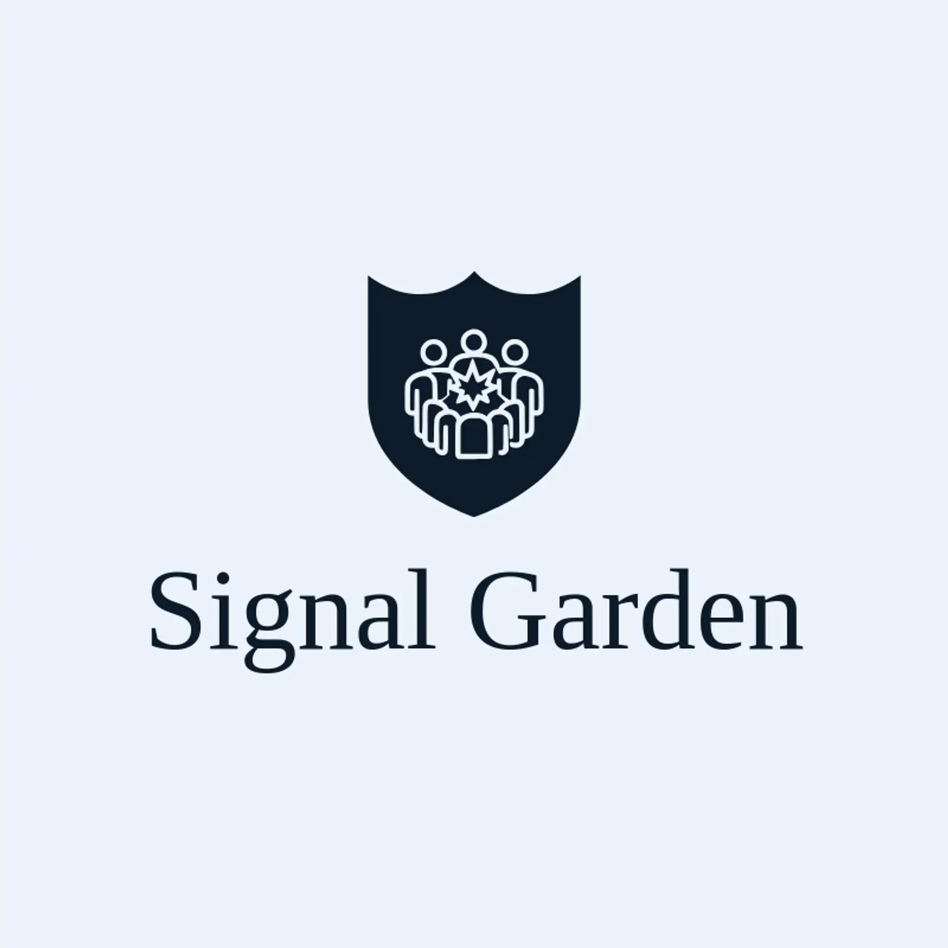 Signal Garden logo for crowdsourcing