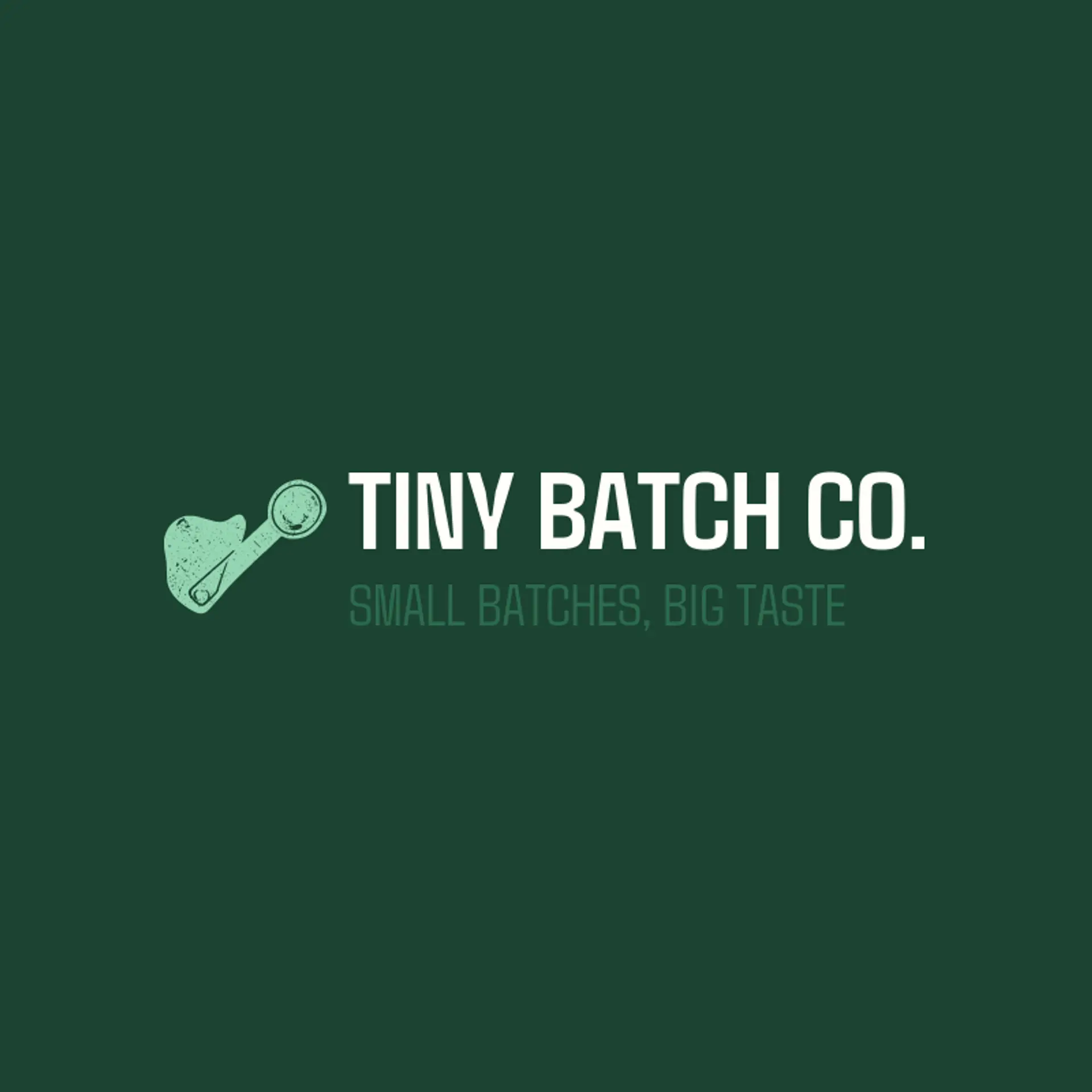 Tiny Batch Co. logo for chips