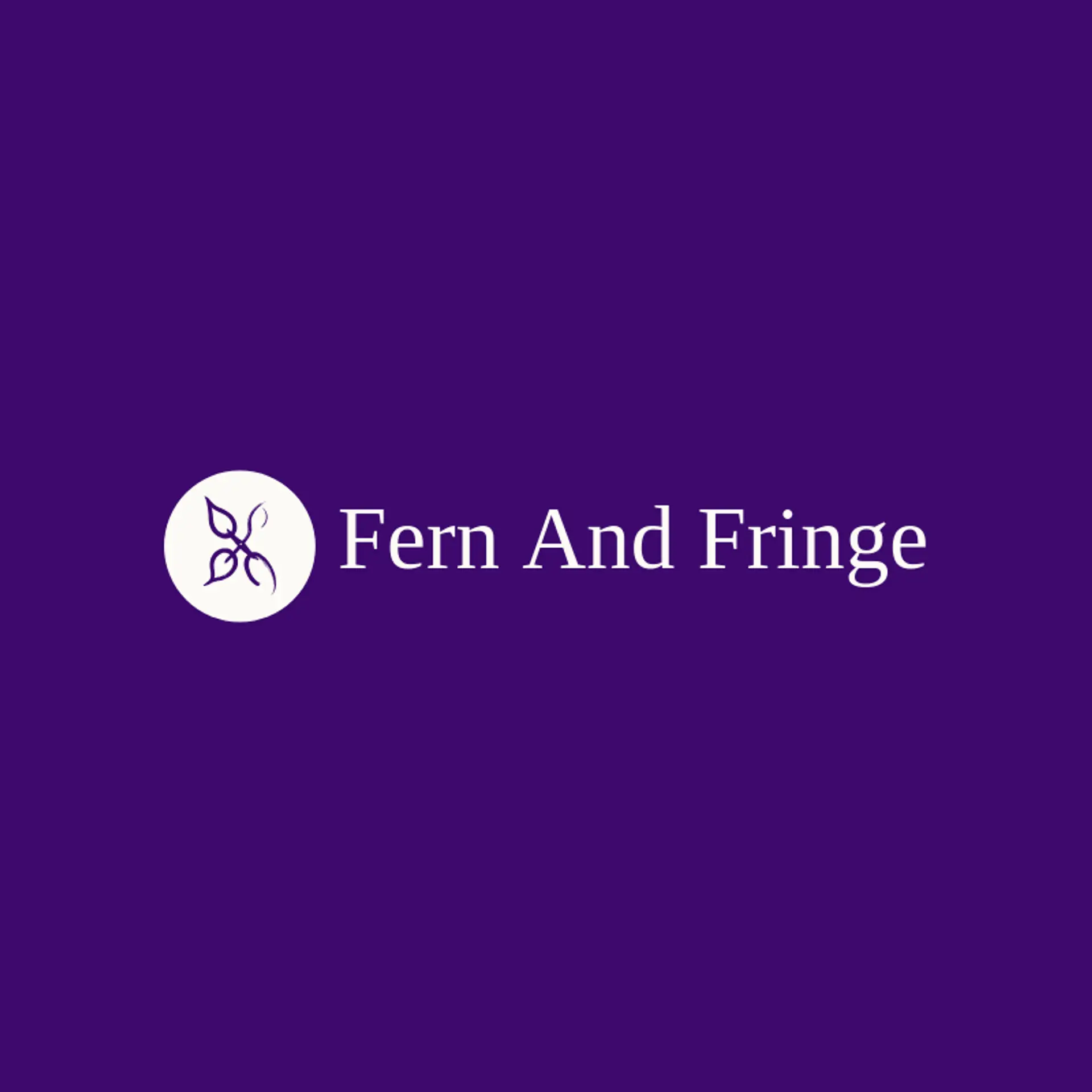 Fern And Fringe logo for hair
