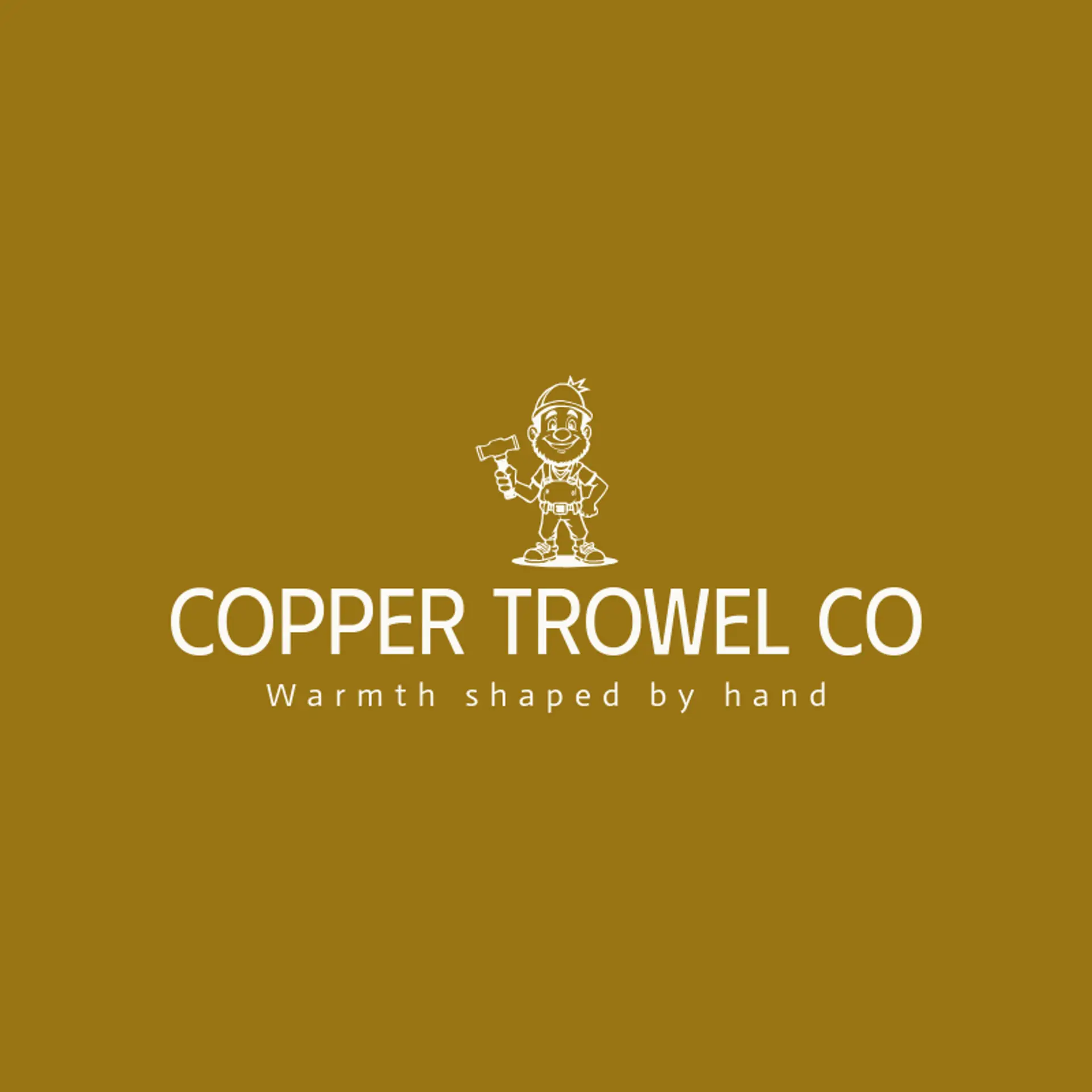 Copper Trowel Co logo for mason